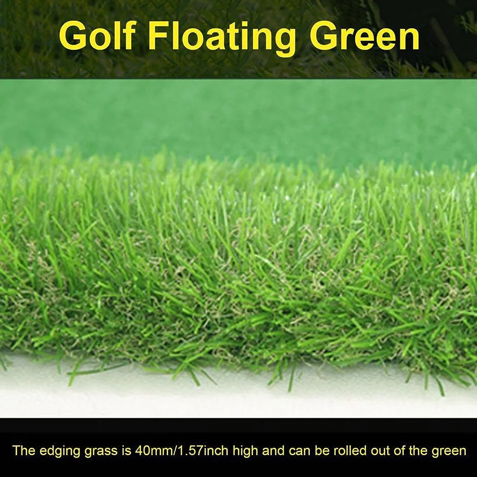 Pool Floating Golf Green, 43 * 16 * 16 Pool Floating Green Juego de Patio Trasero Al Aire Libre Summer Pool Yard Floating Green Game
