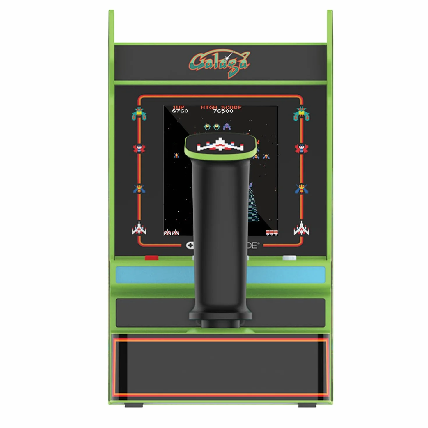 MY ARCADE Galaga + Galaxian Joystick Player Mini Cabina Arcade Retro