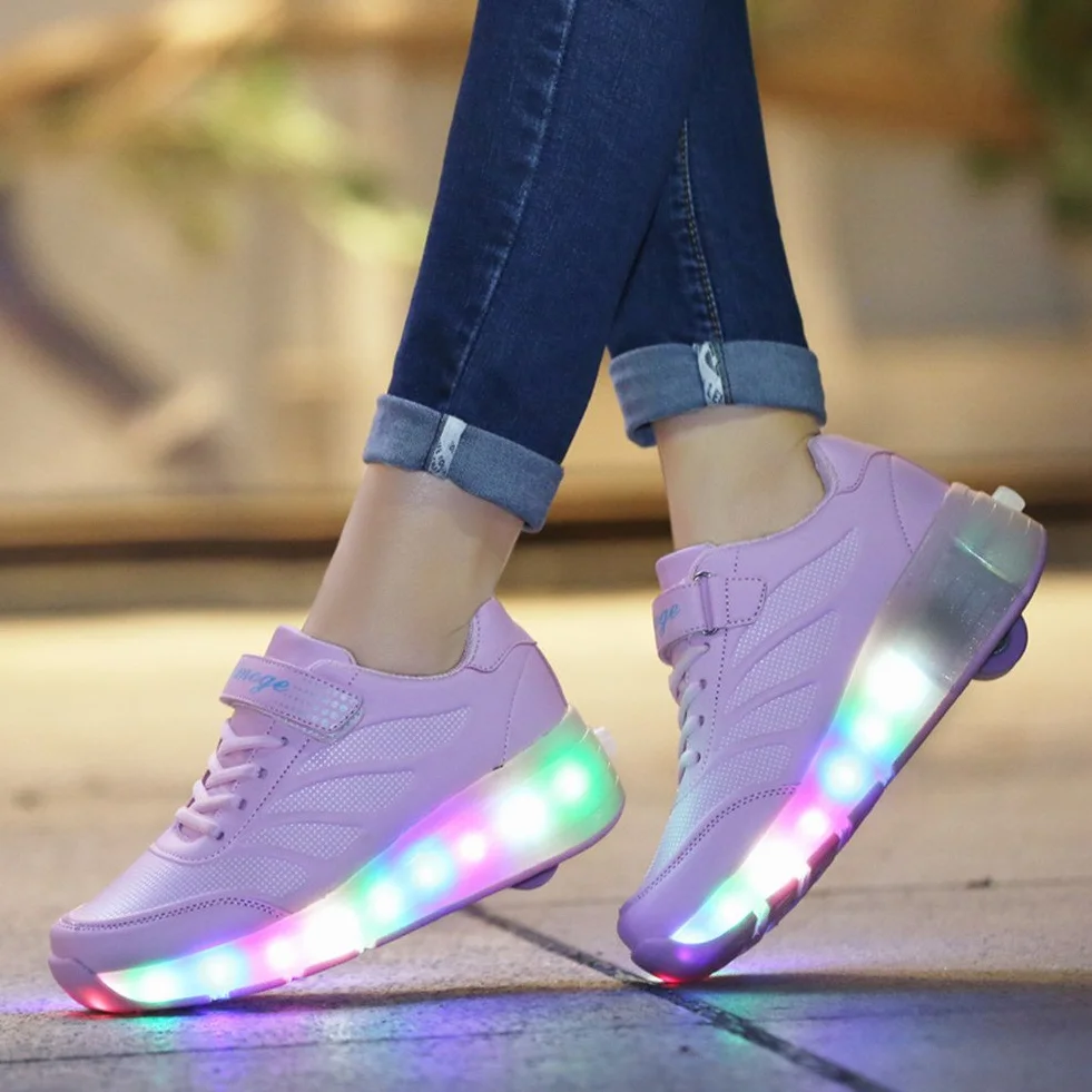 Patines de Ruedas Led Unisex Adulto