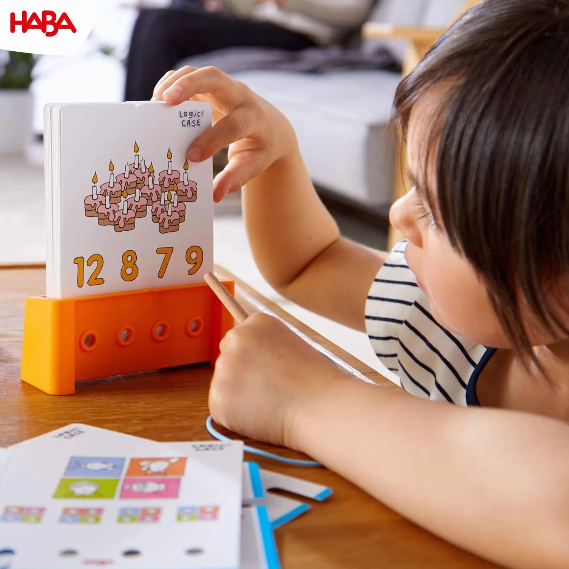 HABA LogiCASE Set de Iniciación 4+ Juego Educativo