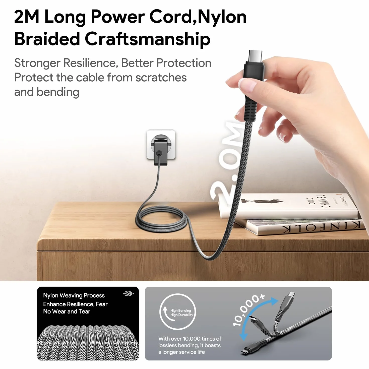 HKY 65W USB C Cargador Rápido para dji Avata, dji Neo Drone, dji Mini 4K, Mini 4 Pro, dji Mavic 3 Pro Cine, Mavic 3 Classic, Air 3 Fly, RC 2, Avata 2, Goggles 2 AC DC Adaptador Type C PD Fast Charger