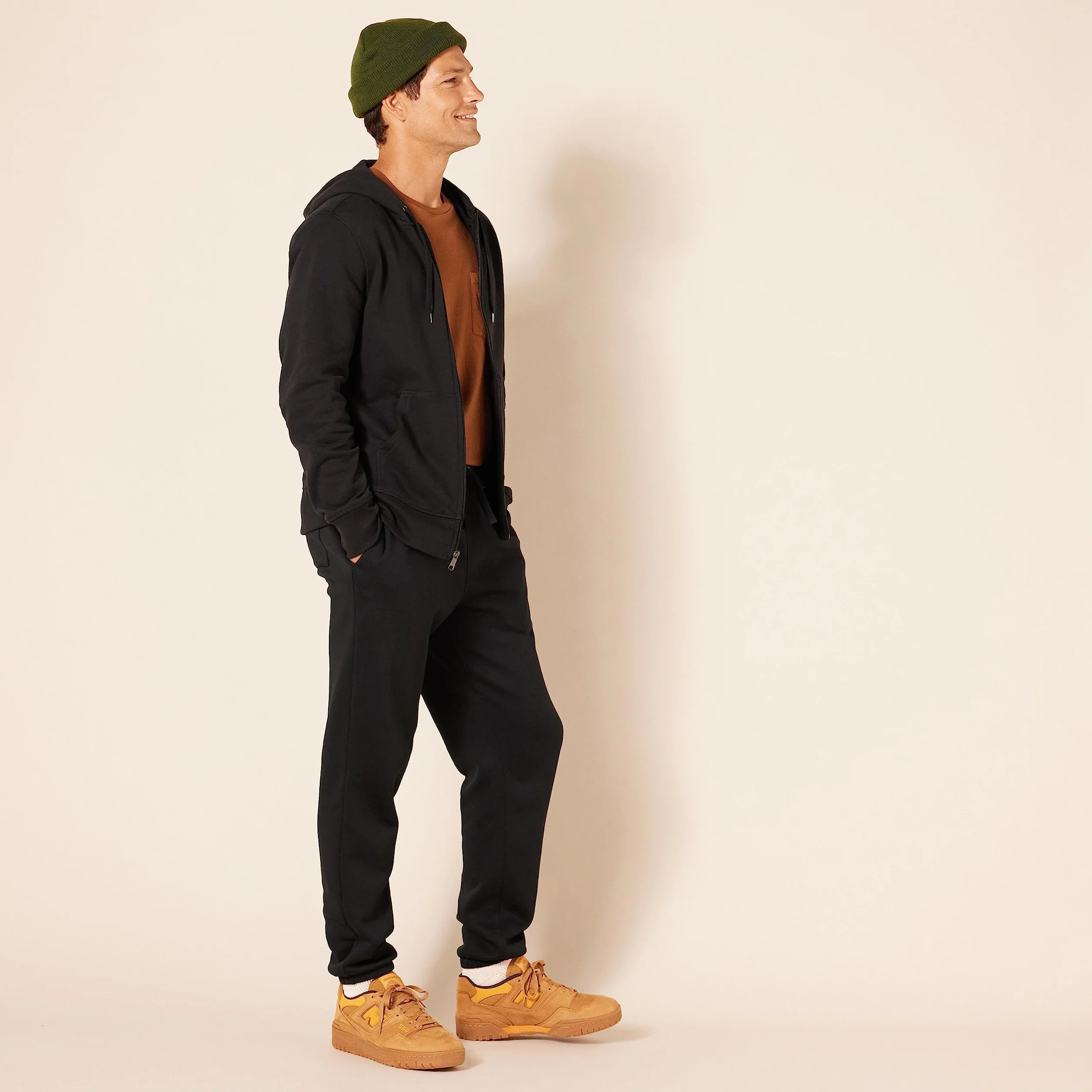 Amazon Essentials Chaqueta de Felpa con Cremallera Completa Hombre Tallas Grandes