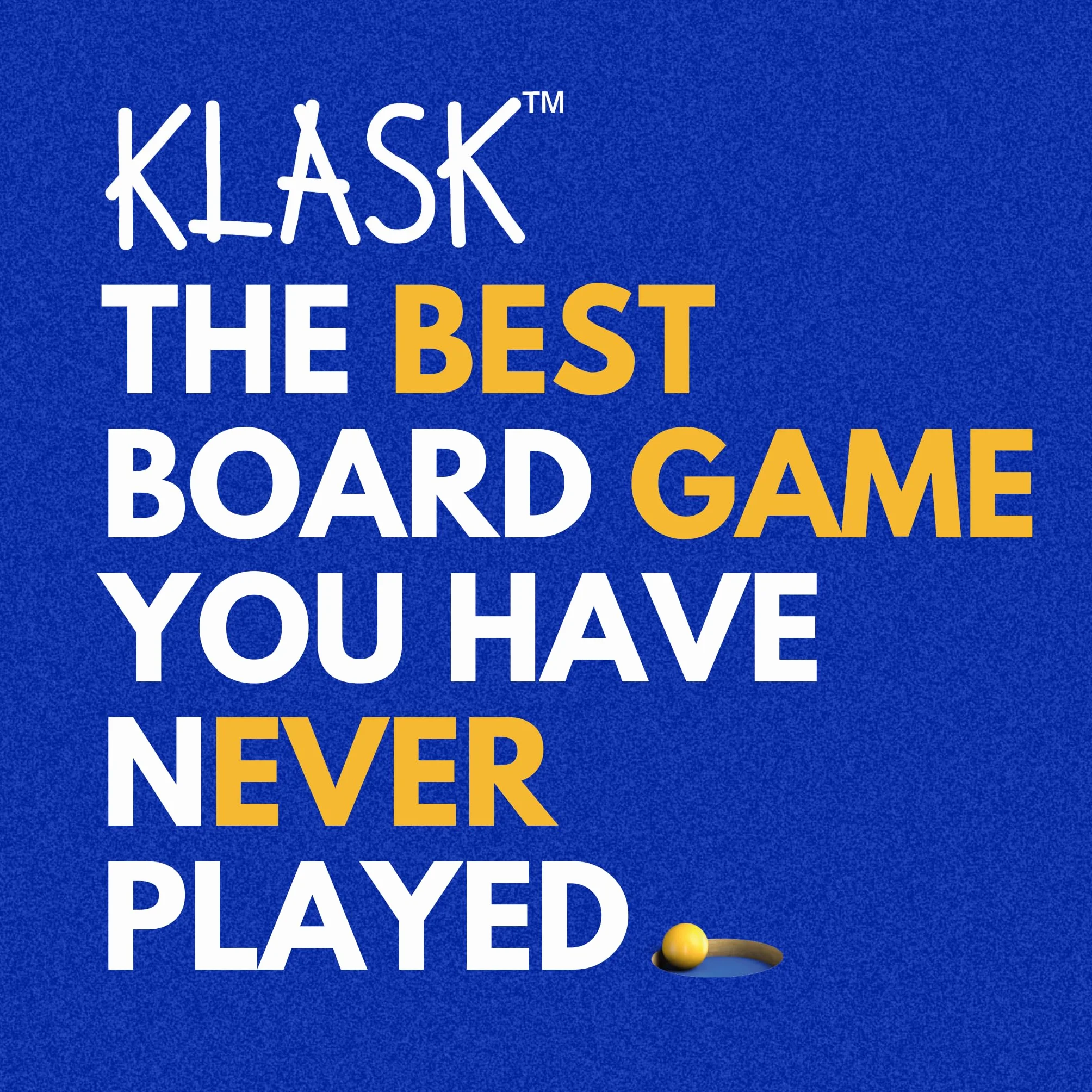 KLASK: The Magnetic Award-Winning Party Game of Skill - Juego de habilidad para niños y adultos de todas las edades que es medio futbolín, mitad hockey de aire