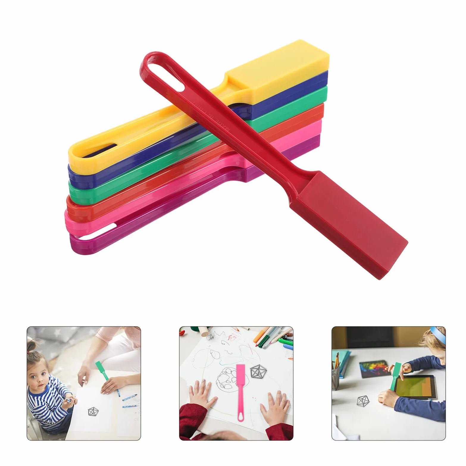 Varitas Magnéticas de Plástico para Bingo 7 Piezas Herramienta Clasificación Educativa