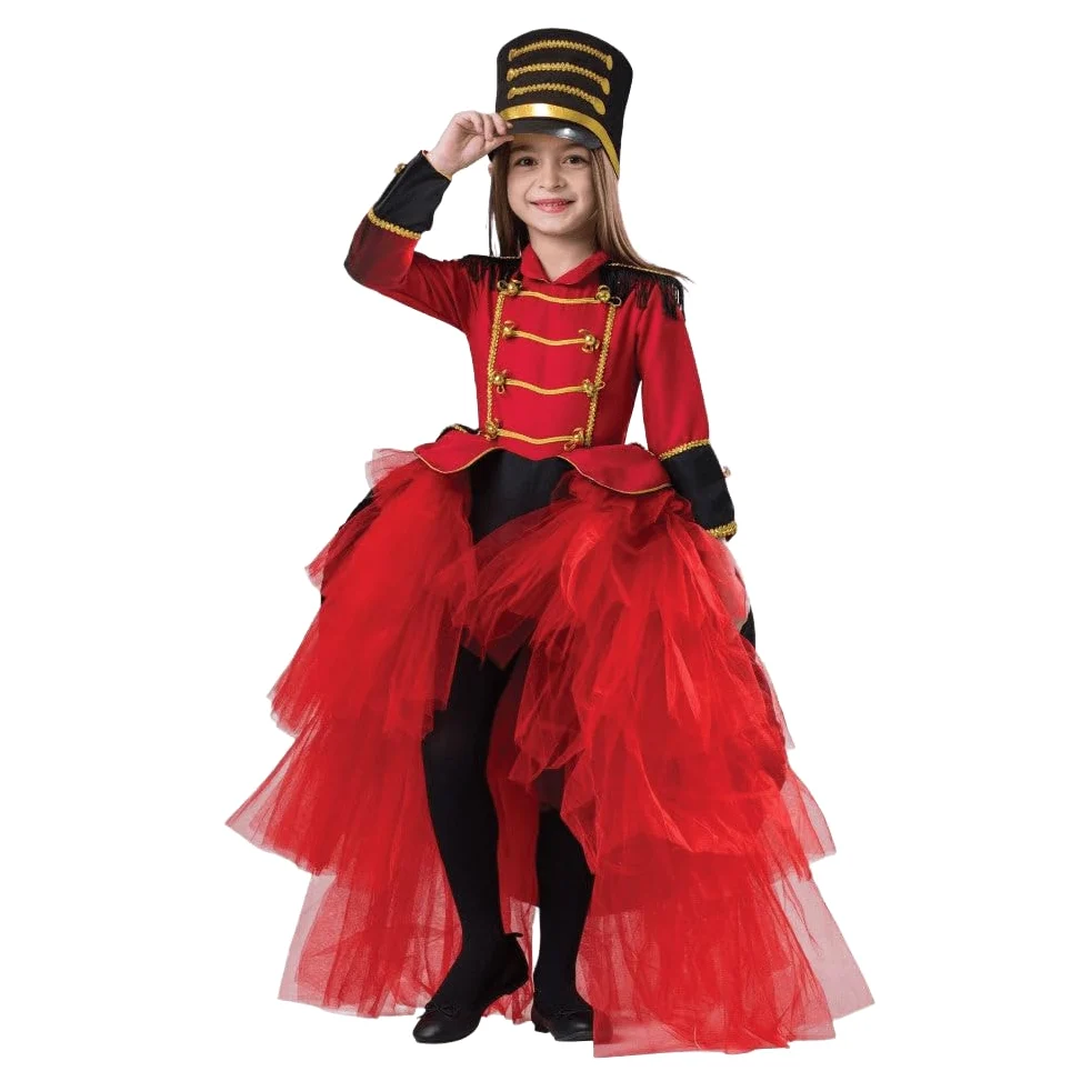 Dress Up America Disfraz Majorette De Banda - Disfraz De Cascanueces Para Niñas Para Juegos De Rol - Uniforme De Soldado De Juguete Para Niños - Nutcracker Costume Para Niños