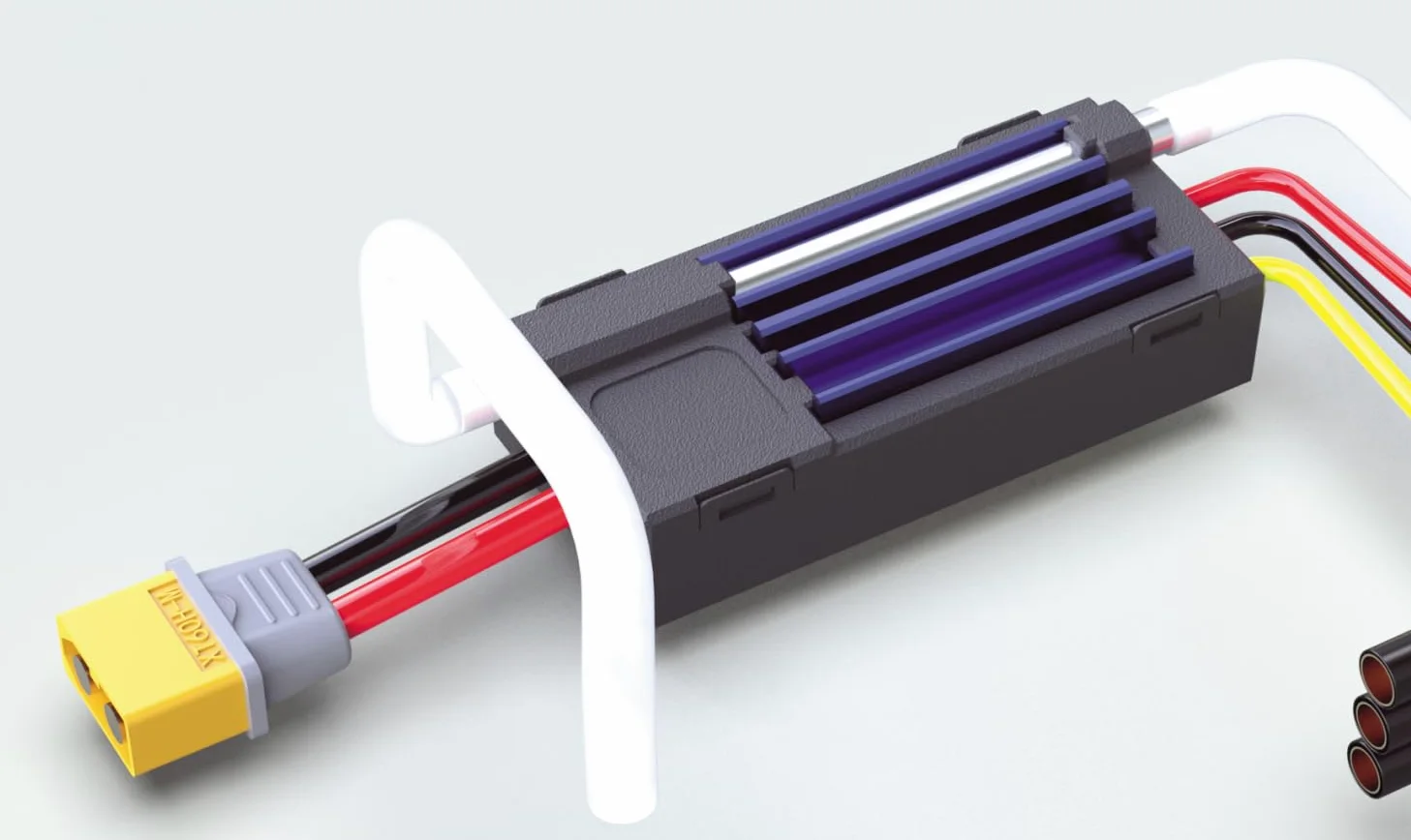 Gran lancha de motor sin escobillas de 33,5 cm con sistema de accionamiento turborreactor de hélice integrado para control remoto de alta velocidad, con velocidad rápida del barco
