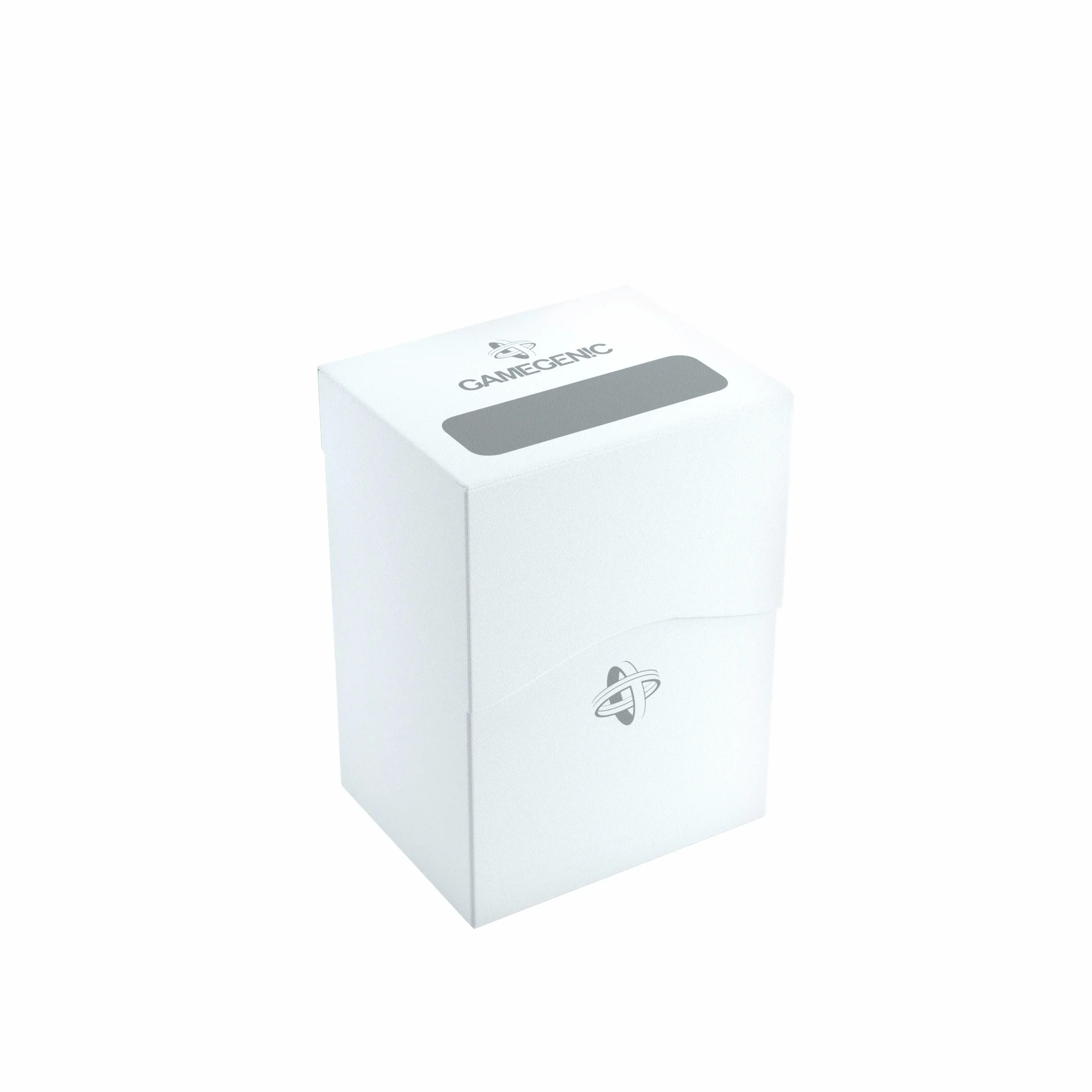 Gamegenic Deck Holder 80+ Blanco - solución inteligente y rápida para almacenar y organizar tus mazos de cartas.
