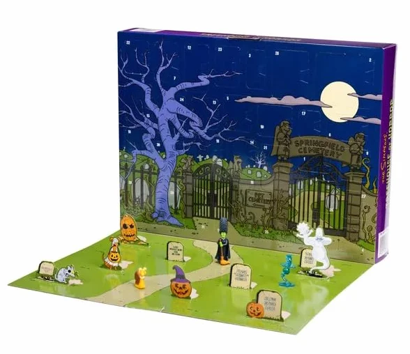 Calendario de cuenta regresiva de Los Simpsons Treehouse of Horror