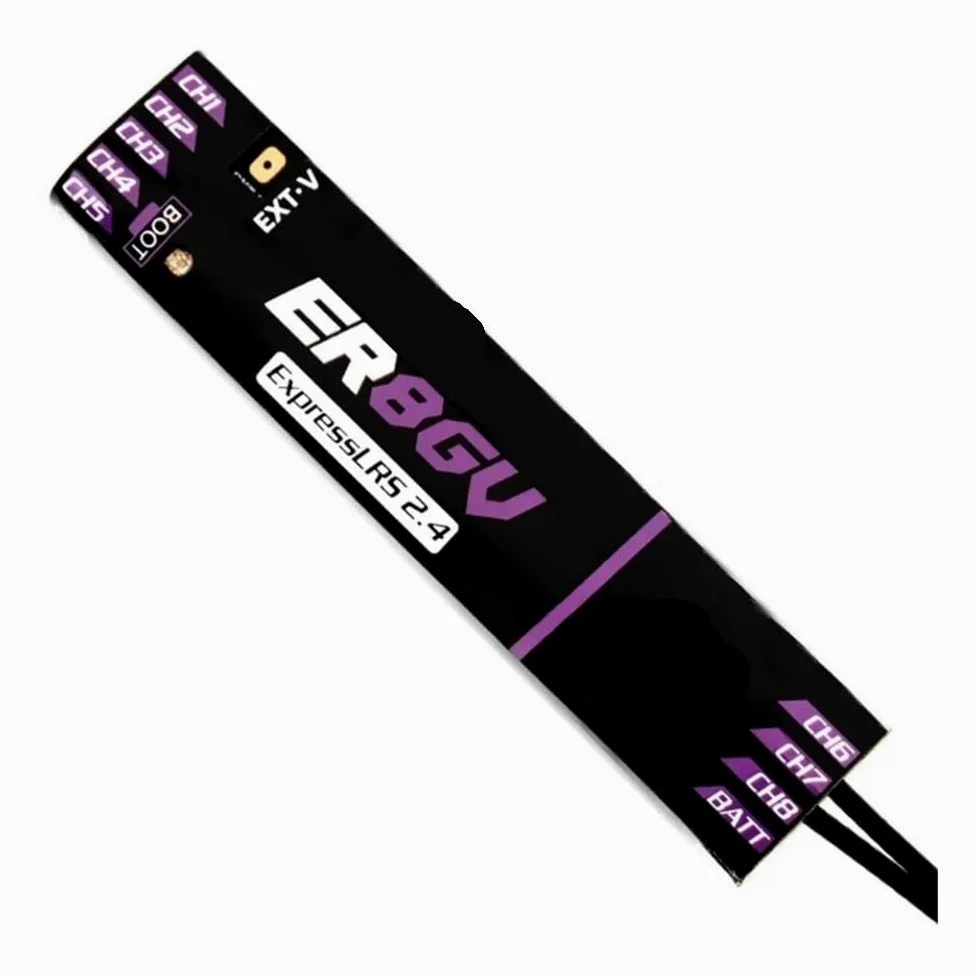 1 receptor de 60 x 13,5 x 13 mm apto for ER8GV 8 canales.