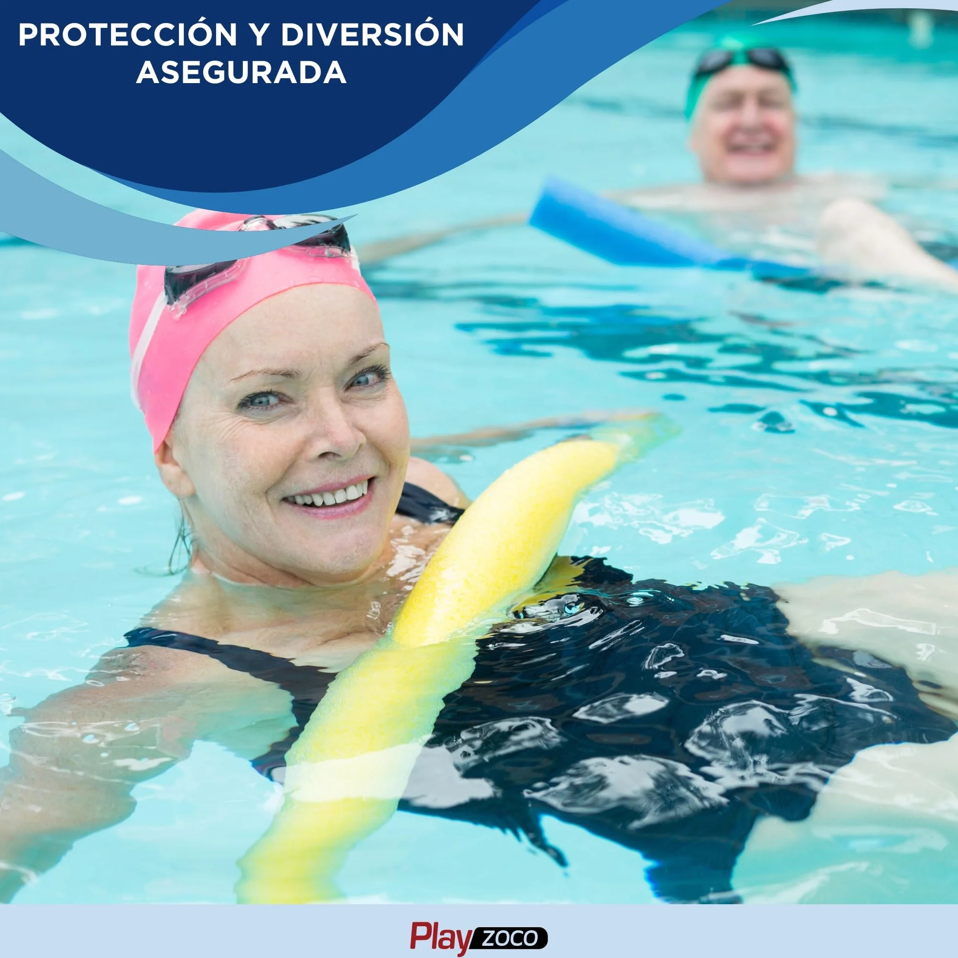 Flotadores de Piscina Fideos de Espuma, 6 cm x 150 cm, para Niños y Adultos