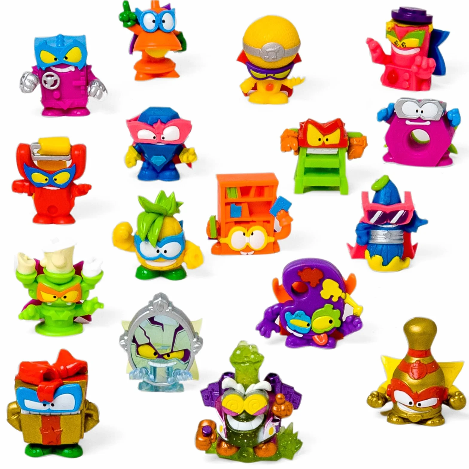 SUPERTHINGS KAZOOM Power Mission One Pack Caja 25 Sobres Figuras Coleccionables 1 SuperThings Sorpresa 1 Checklist