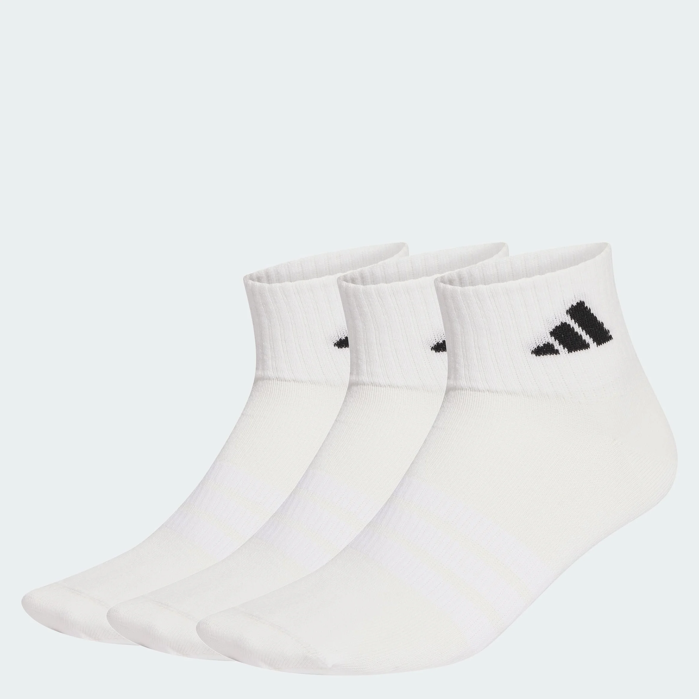 adidas Unisex Calcetines Tobilleros Thin & Light Sportswear 3 Pares