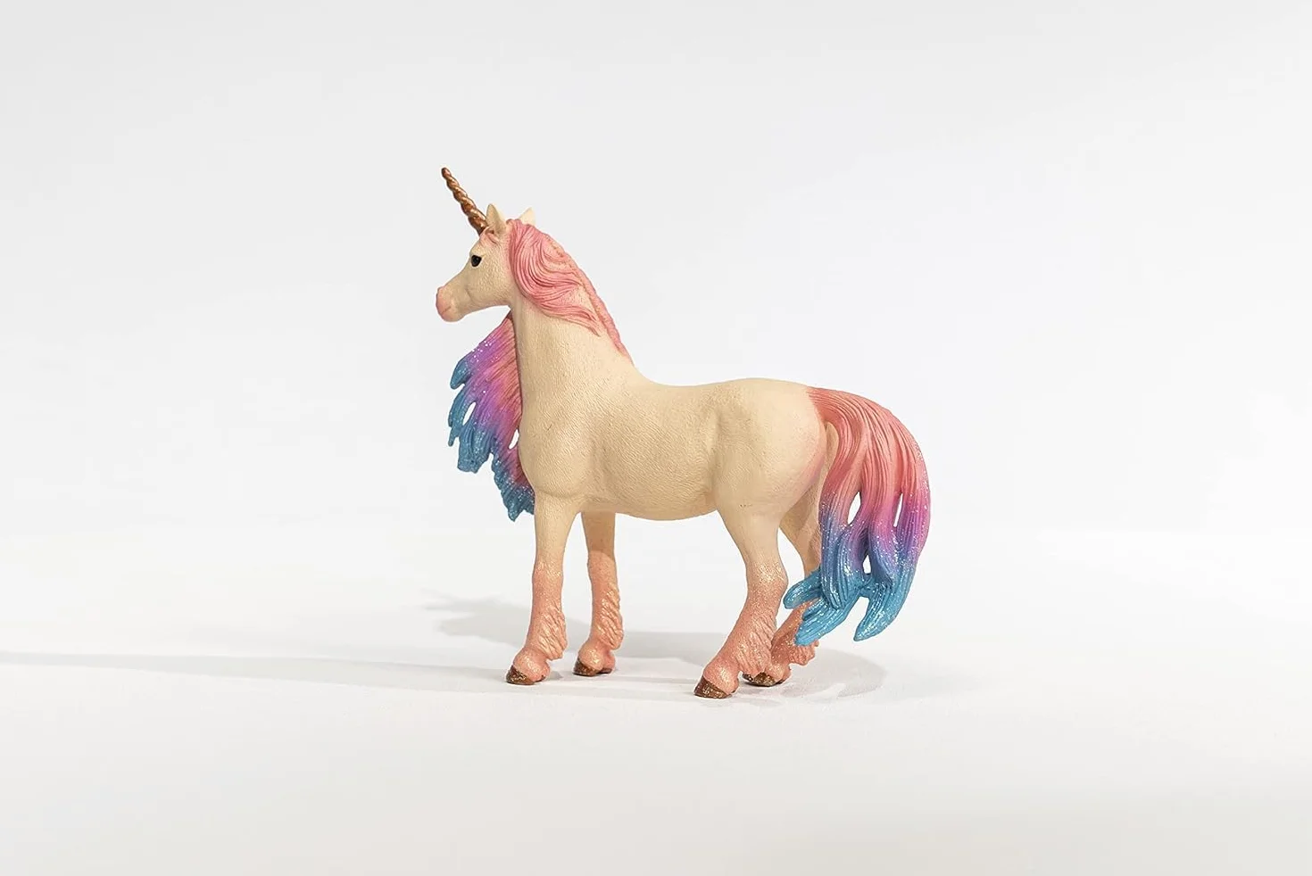Schleich BAYALA | Yegua Unicornio Marshmallow 70723 | Figura Detallada y fantástica | Gran Regalo para niñas y niños | Figura de colección | Juguete a Partir de 5 años | 13 x 4 x 13 cm