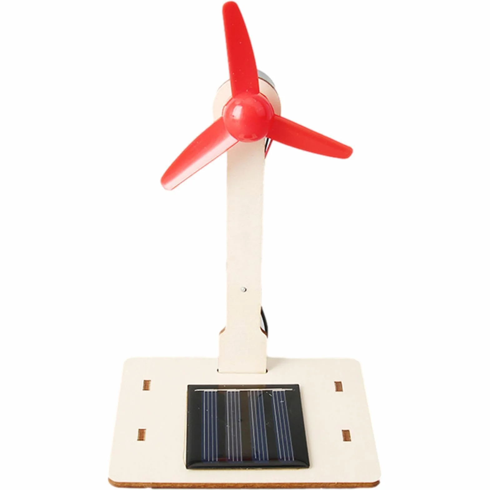 Modelo De Molino De Viento Solar: Giratorio Compacto De Bricolaje, Demostración De Energía Solar, Objeto De Aprendizaje, Educación para Niños, Molinete Decorativo, Diseño De Granja En Casa | U