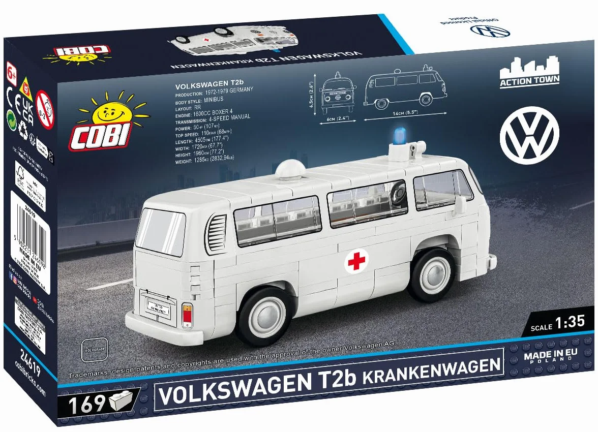 COBI Volkswagen T2b Krankenwagen