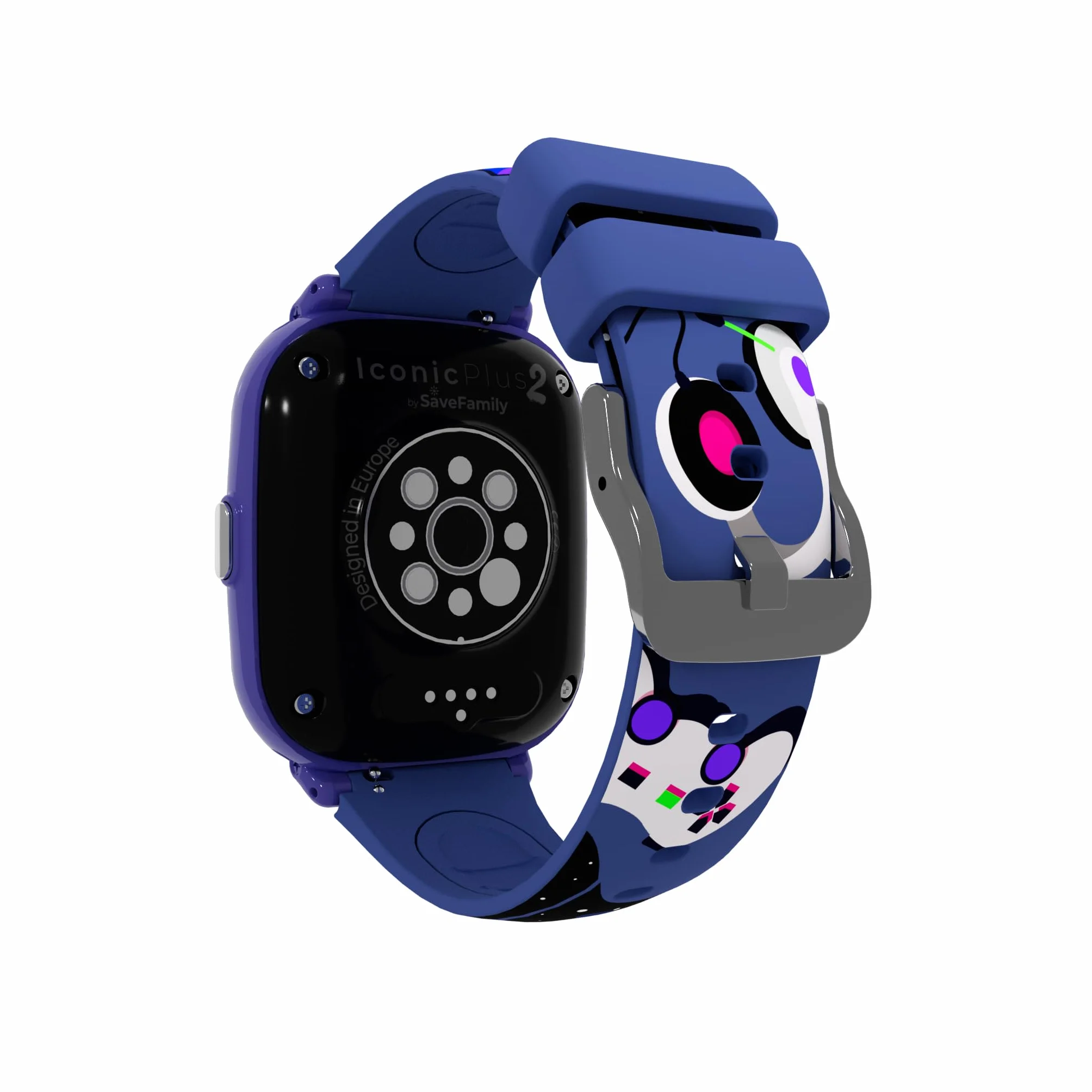 SaveFamily Iconic Plus 2 Reloj Inteligente Niño GPS Llamada Vídeo SOS SIM Gamer