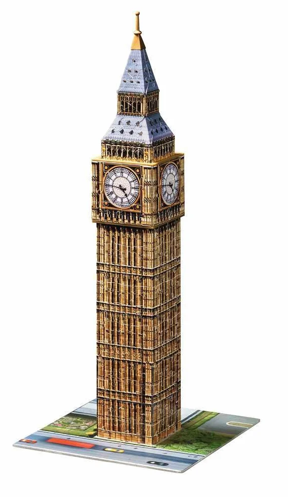 Ravensburger Puzzle 3D Adultos Big Ben 216 Piezas Maquetas para Montar Regalos Niños 8 Años
