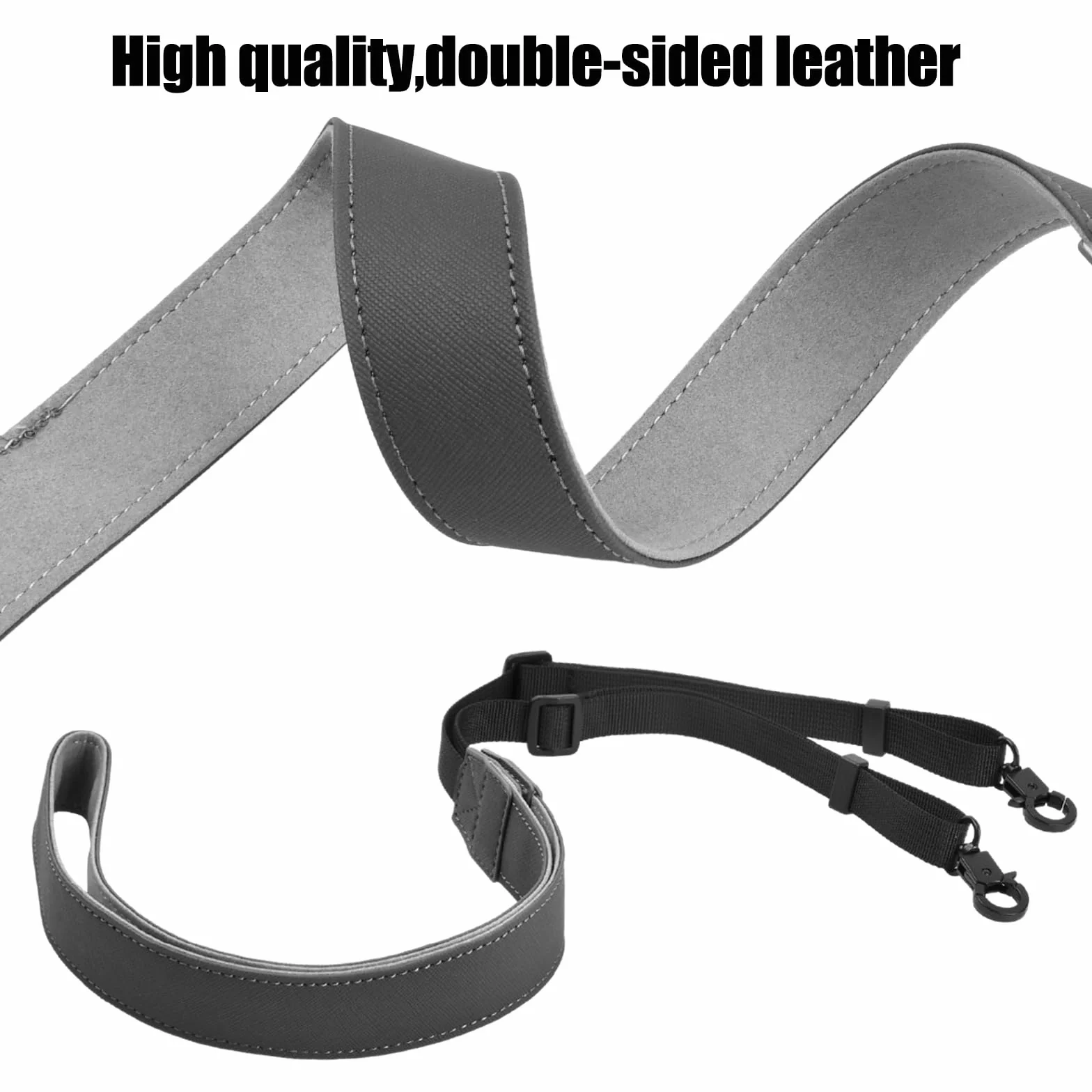 Cordón para el Cuello para DJI RC y RC Pro, Correa de Hombro de Cuero PU con Tornillo para el Controlador DJI