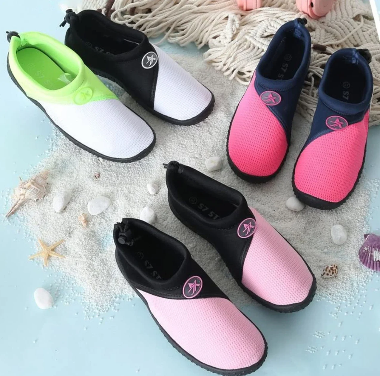 Zapatos de Agua para Buceo Snorkel Surf Piscina Playa, Escarpines de Natación Hombre Mujer