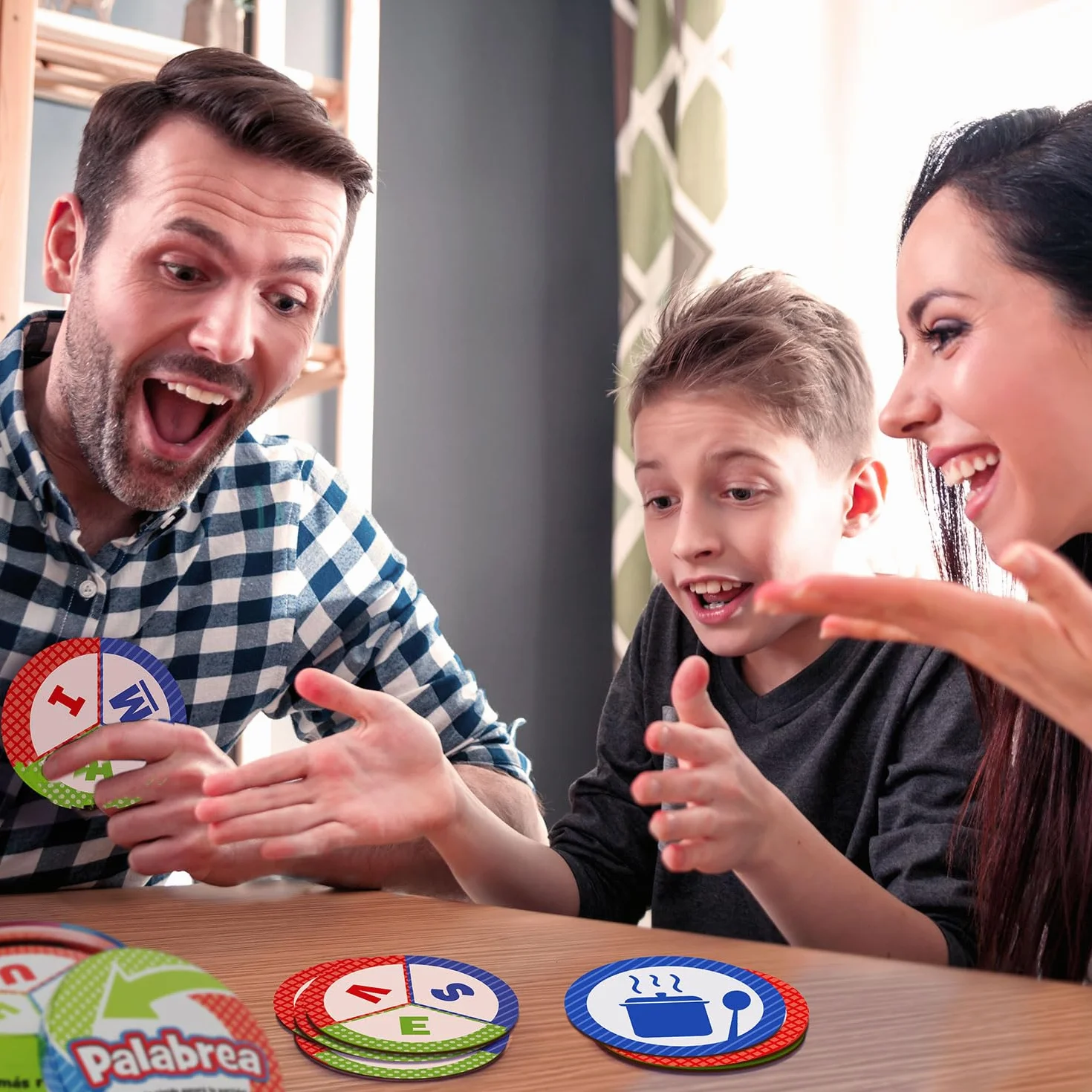 Ludilo - Palabrea | Juegos De Mesa Niños 6 Años O Más | Juegos Educativos 6 Años O Más | Juego Cartas Niños 10 Minutos De Duración | Juego De Mesa De 2 A 5 Jugadores | Regalos para Niños