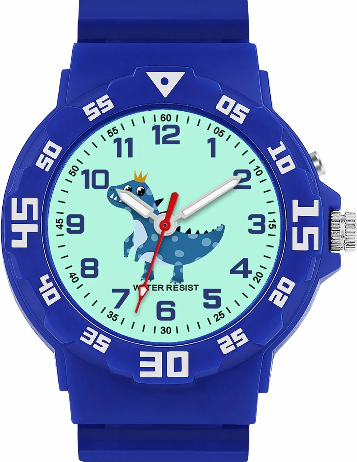 Reloj de Pulsera para Niños Analógico 30M Resistente al Agua Luz Nocturna 4-12 Años