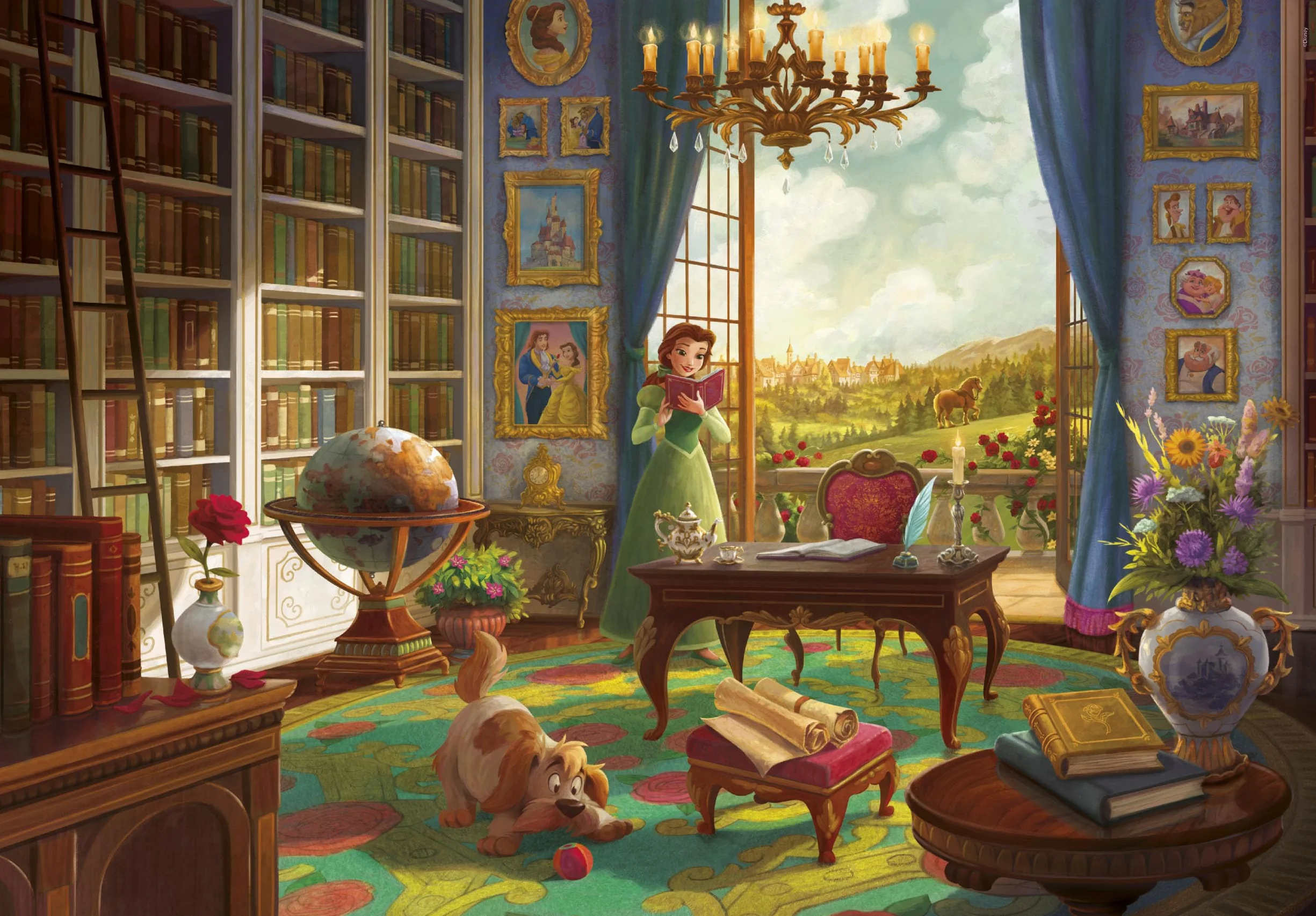 Clementoni 500 Piece Puzzle – Ever After Collection: Belle, 35157