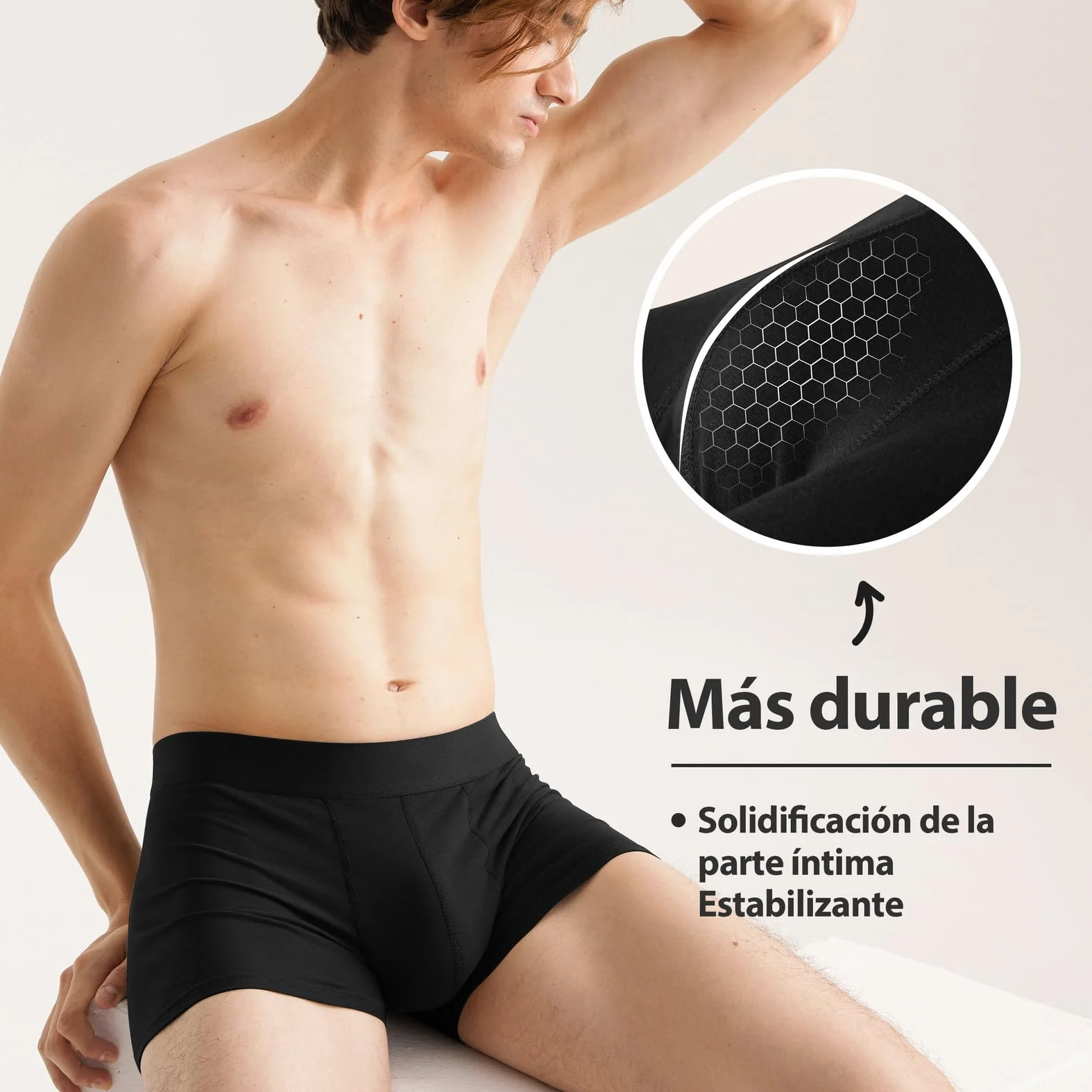 QINCAO Calzoncillos Hombre Boxer Pack de 6 Algodón