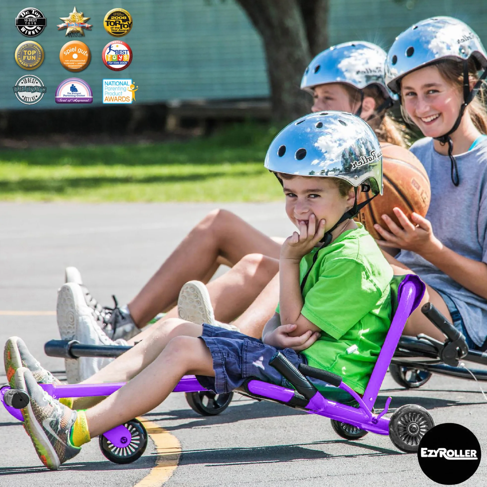 EzyRoller Classic Ride On - Purple by Ezyroller