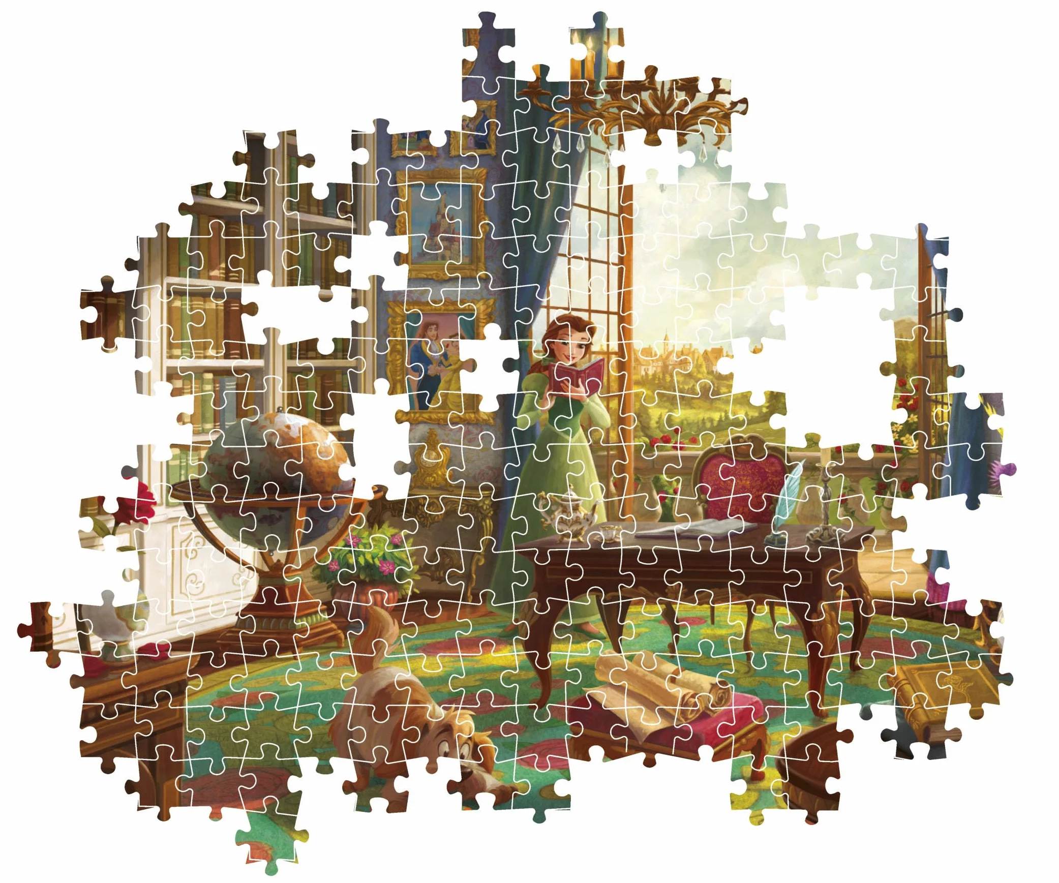Clementoni 500 Piece Puzzle – Ever After Collection: Belle, 35157