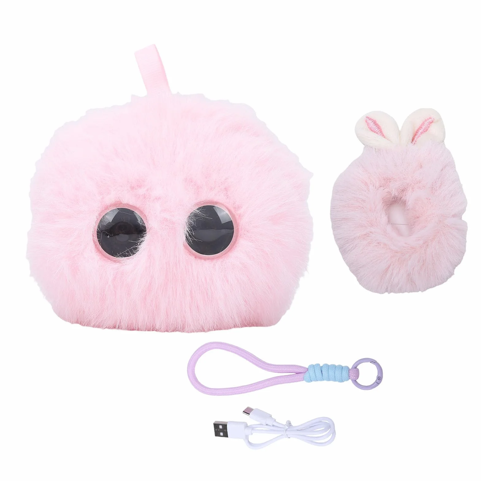 Luocute Peluche Inteligente con IA, Robot Interactivo con Interacción de Voz en Tiempo Real y Diálogo Multilingüe, Adaptación Emocional y Tecnología de Clonación de Voz, con Control móvil. (Rosado