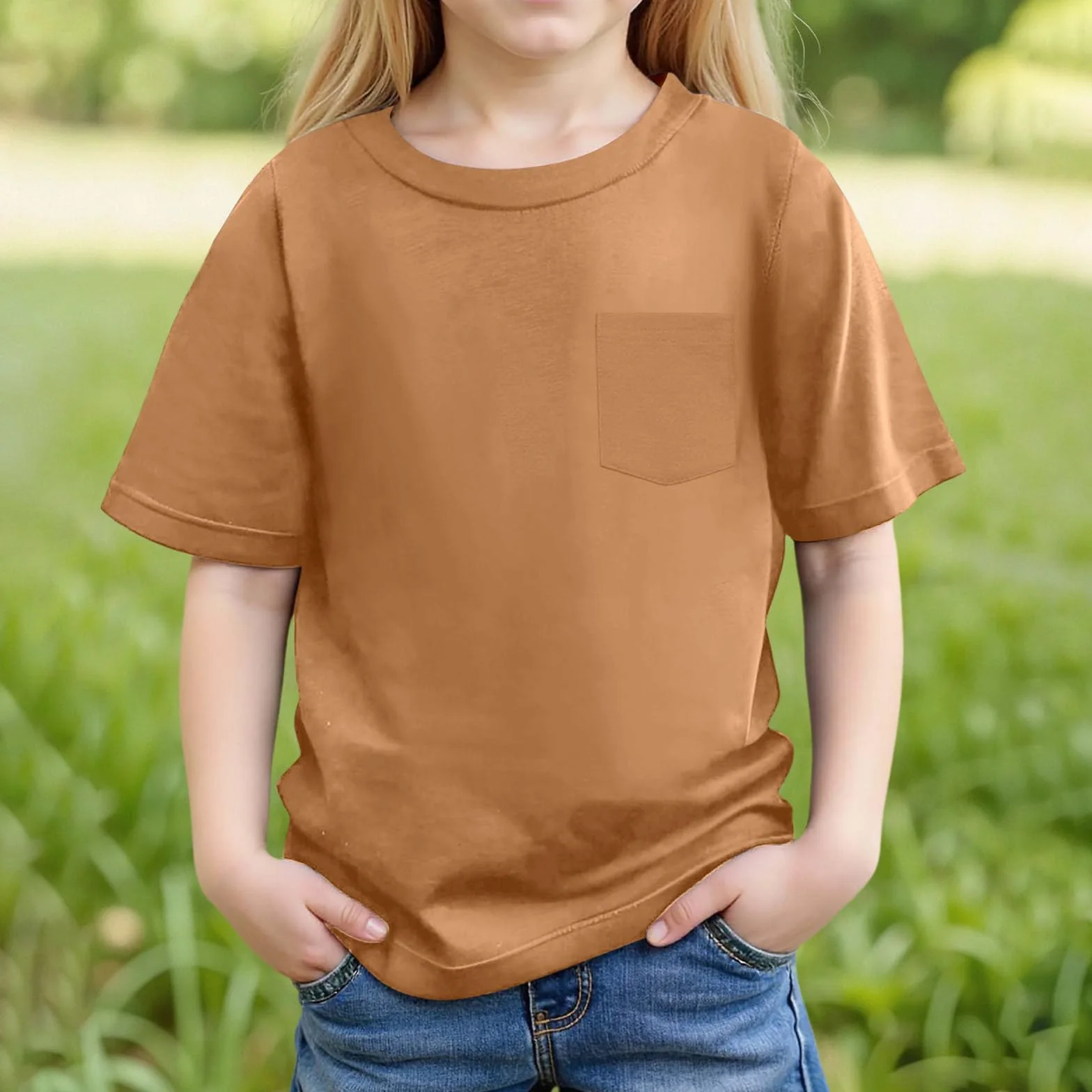 Camiseta Niña Algodón Manga Larga Cuello Redondo Estampado Perros Puppy Ropa Infantil
