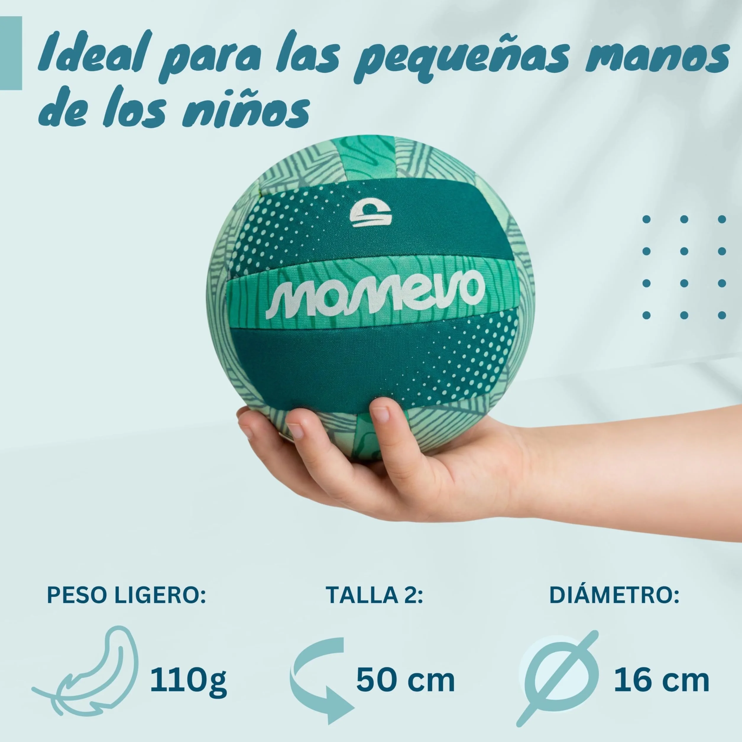Beachbuddy - Pelota de Agua de Neopreno para niños, diseño de Pelota de fútbol Infantil a Partir de 1 año para Exteriores