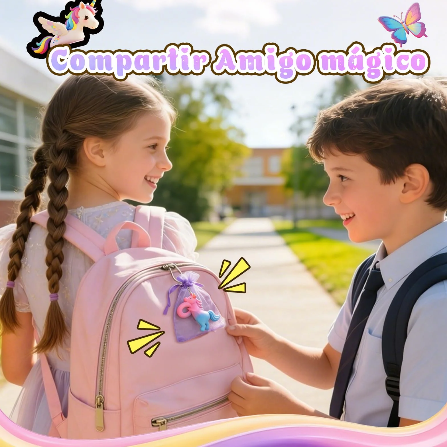 MOMUSE Huevo de Unicornio para Niños 6 PCS, Kit de Manualidades, Regalo Niñas 4 Años, Regalos de Pascua, Regalos para Fiestas de Cumpleaños Niñas Niños 3 4 5 6 7 8 Años