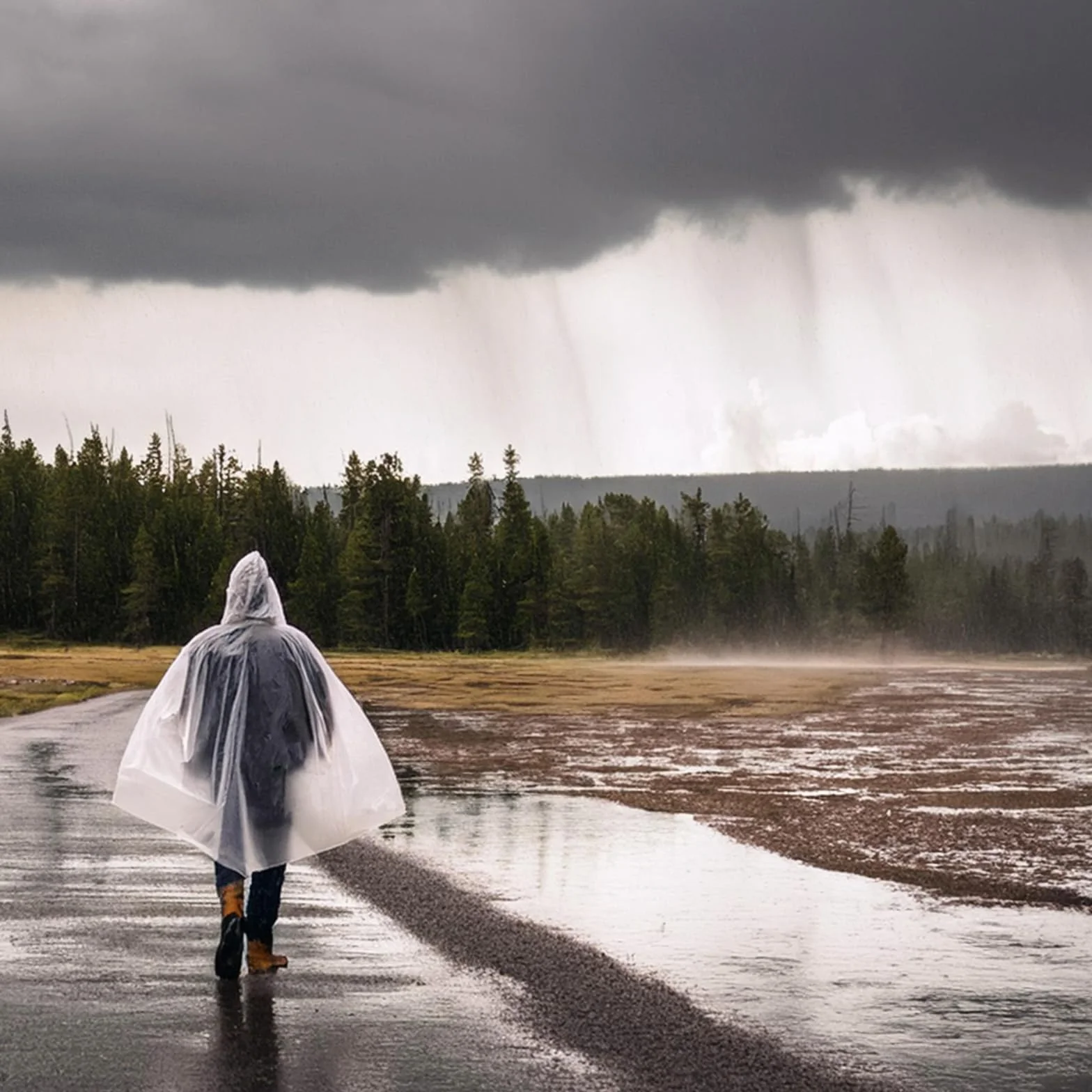 ZENO Poncho Impermeable Mujer y Hombre - Capa Lluvia