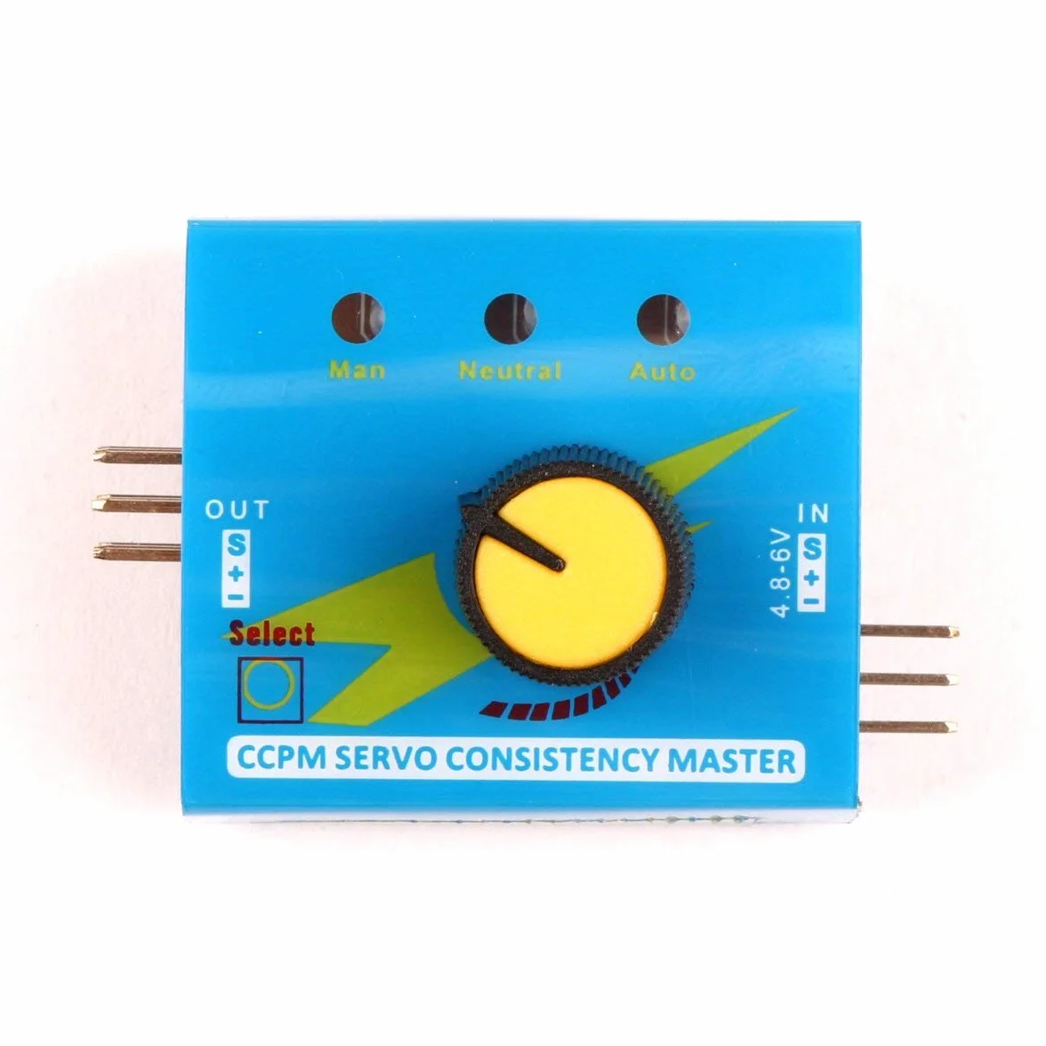 ARCELI RC Helicóptero Motor Servo Tester Aeromodelling Remoto Controlador de velocidad Servidor CCPM Servo consistencia Maestro con indicador de modo 3 DC 4.8-6V