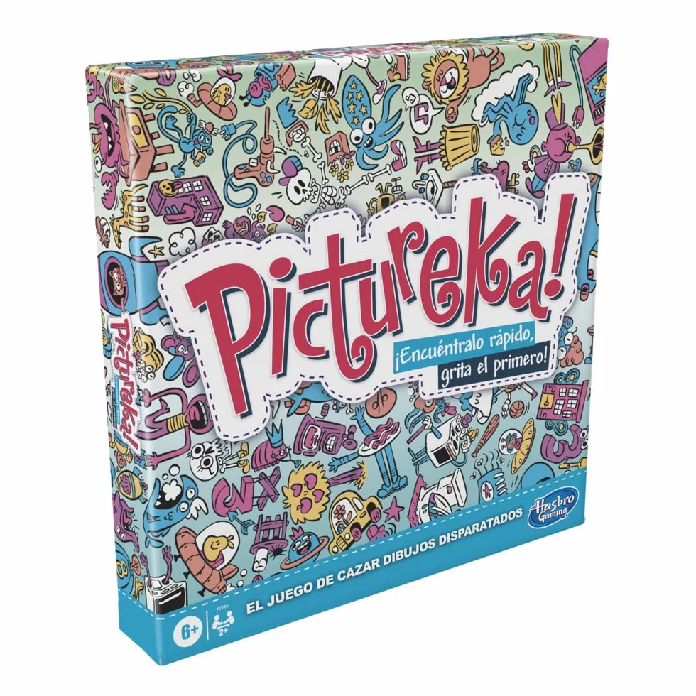 Hasbro Gaming Pictureka! Juego de Mesa Infantil Familiar Mayores 6 Años