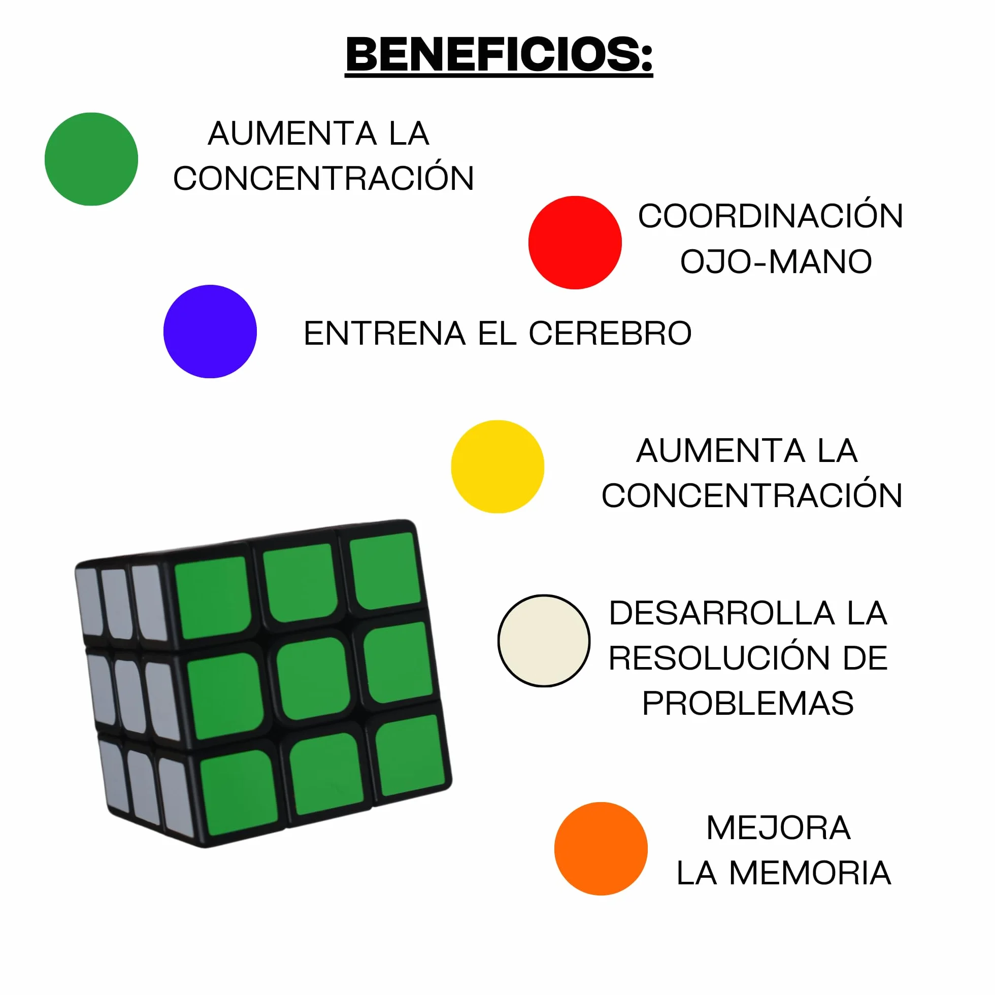 Cubo Mágico 3x3 Cubo de Velocidad