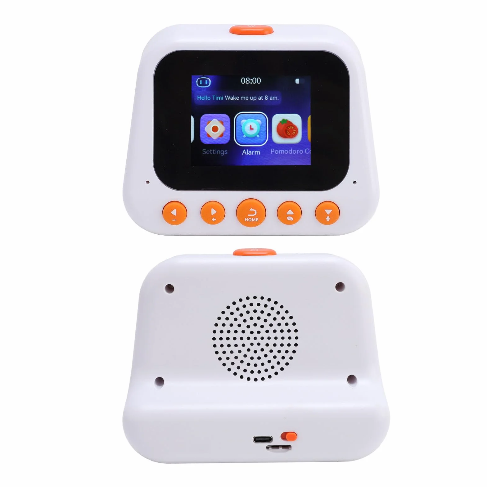 Asixxsix Robots Smart Talking,2 en 1 Voice AI Robot de Aprendizaje Inteligente, Robot Interactivo con Traducción Multifuncional de Voz, para Regalos de Cumpleaños para Niñas y Niños