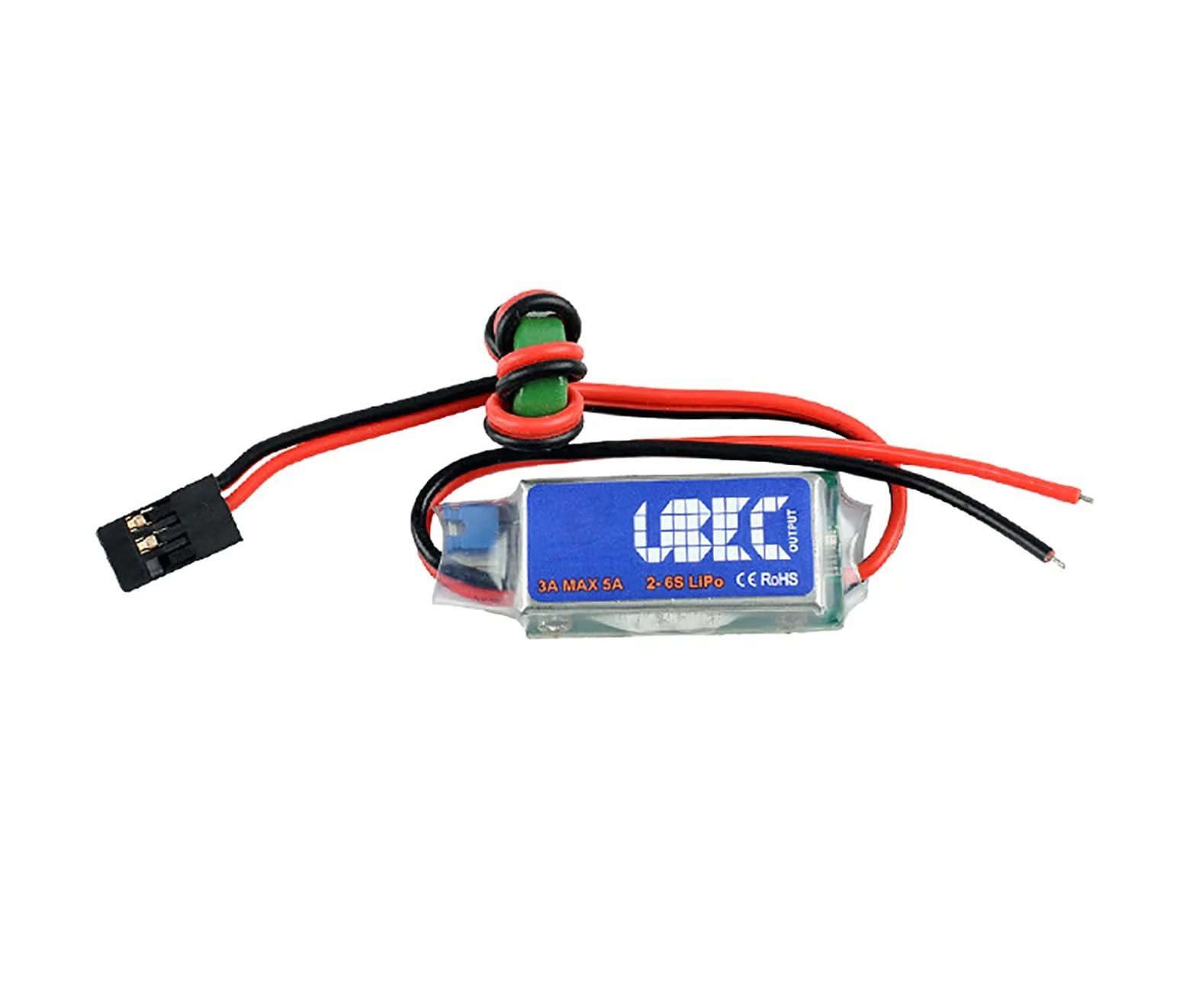 WANGCL Sistemas de Estabilización de Voltaje DC Ajustable UBEC RC 5V/6V 3A Servo Fuente de Alimentación para Cámara Gráfica Gimbal Receptor de Control de Vuelo para RC Helicóptero Avión