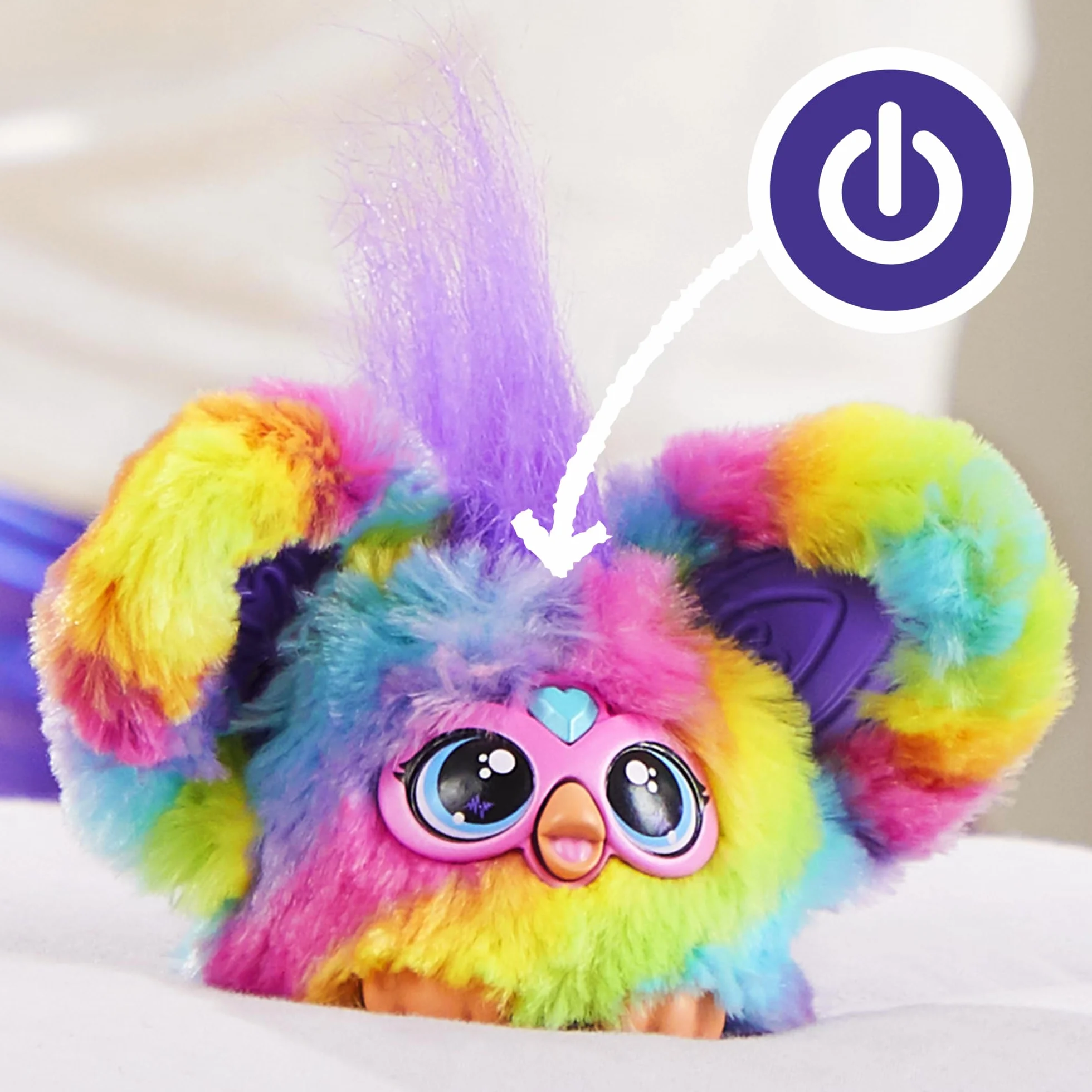 Furby Furblets Ray-Vee Minipeluche electrónico de juguete