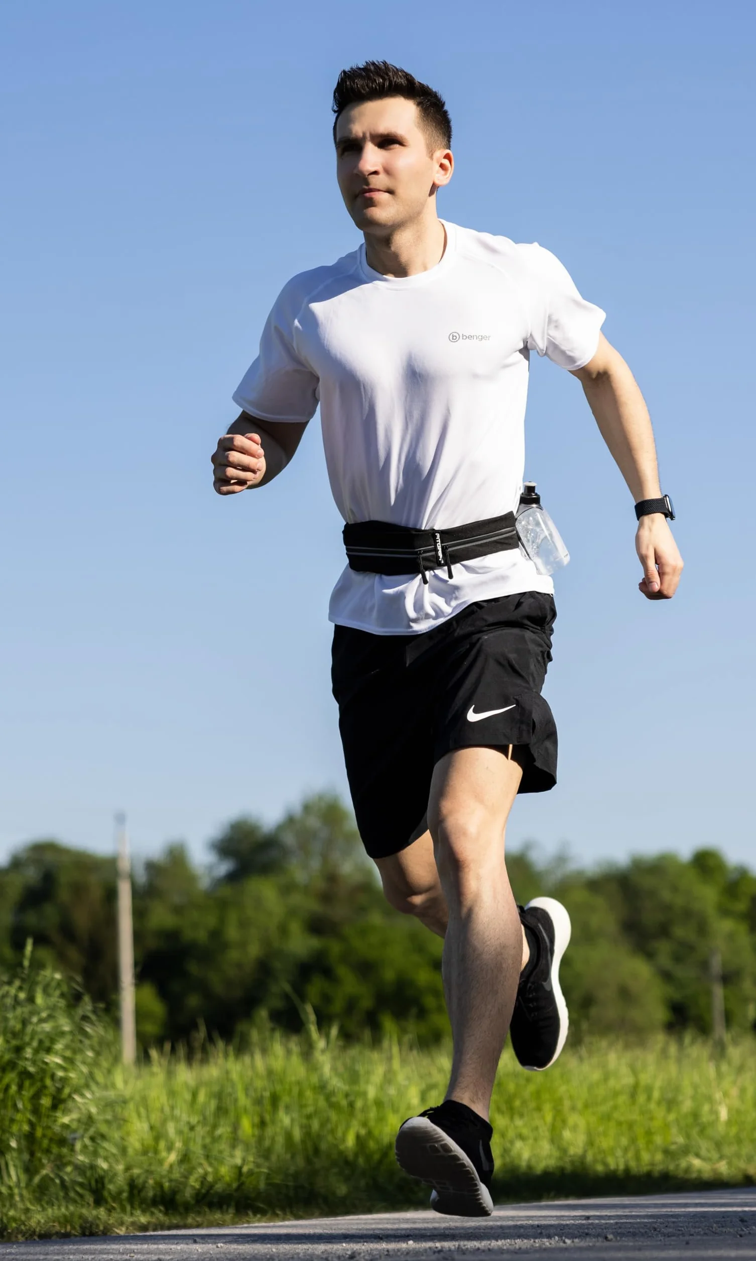 Fitgriff® Cinturón de Correr Impermeable Plegable para Teléfono, Mujeres y Hombres