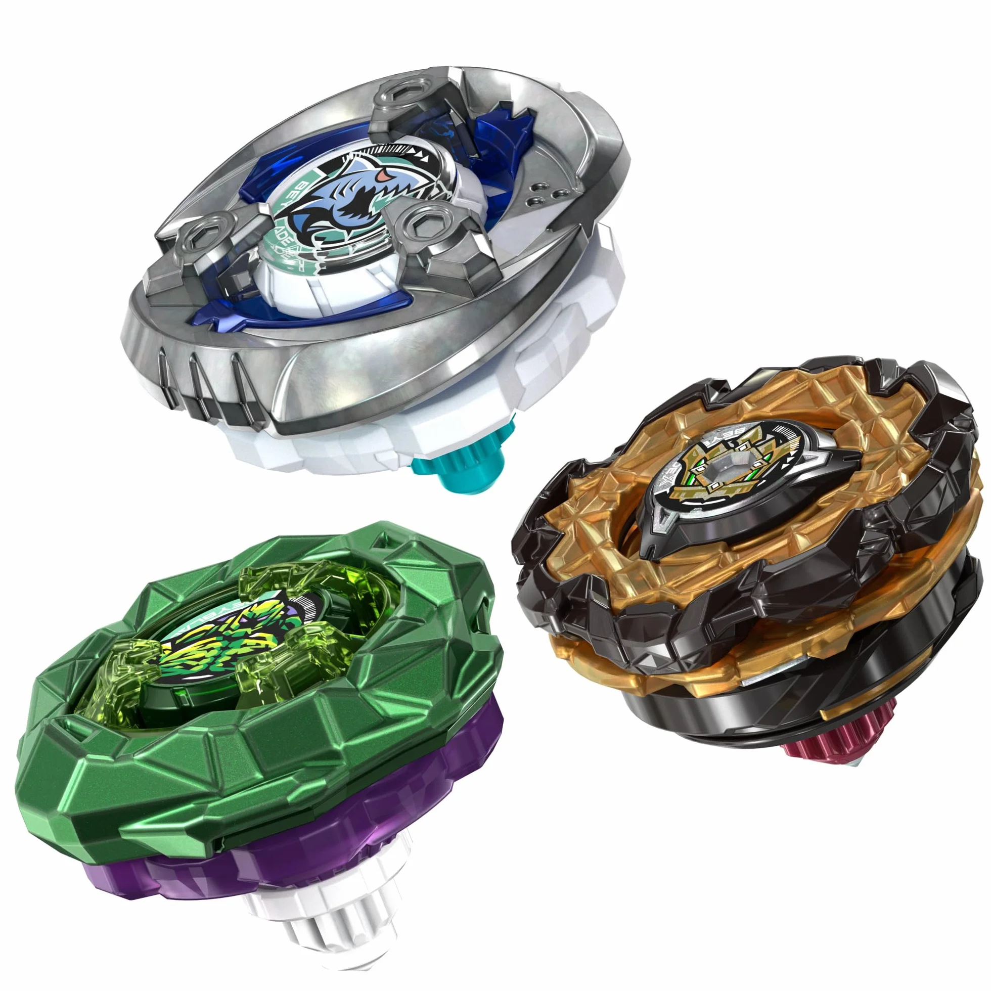 Beyblade X, Pack de Batalla Extrema, Incluye 3 Tops de Batalla Beyblade X Takara Tomy, Edad: A Partir de 8 años