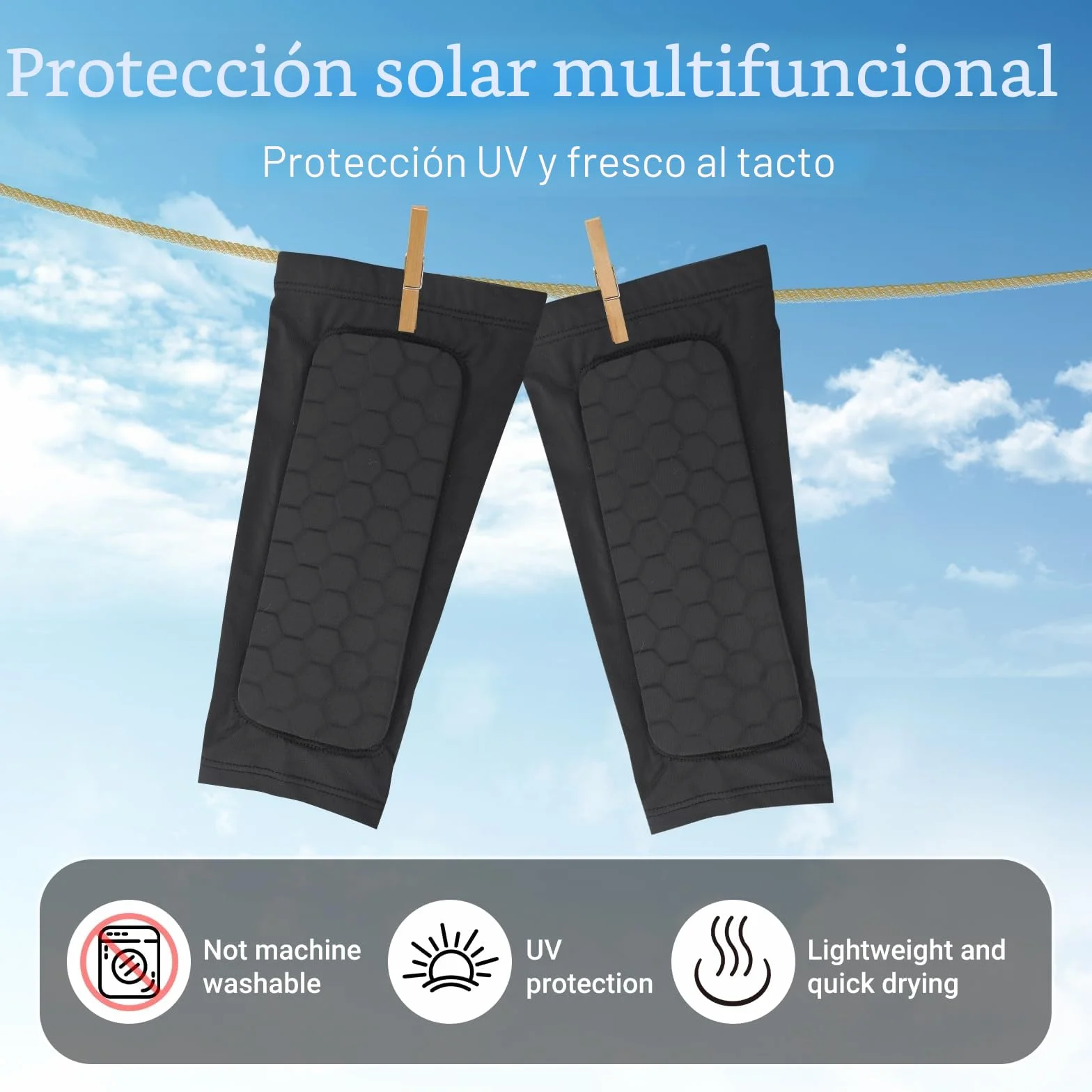 Espinilleras de Fútbol para Niño, Mini Espinilleras Transpirables Antideslizantes (Negro)