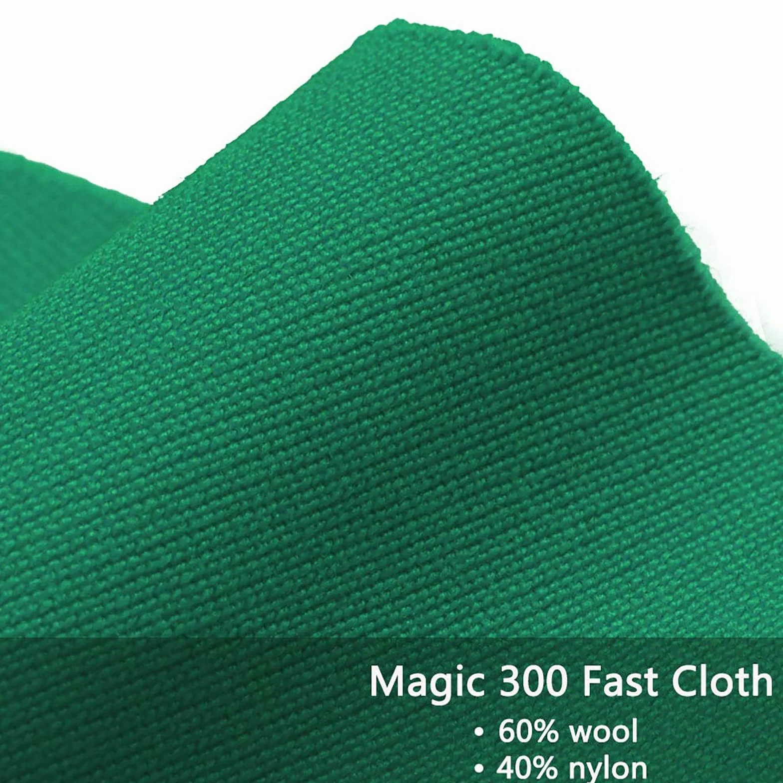 UYSELA Paño de Billar 9ft/2.75m Verde, Tela de Fieltro para Mesa de Billar Estándar 7/8/9 Pies
