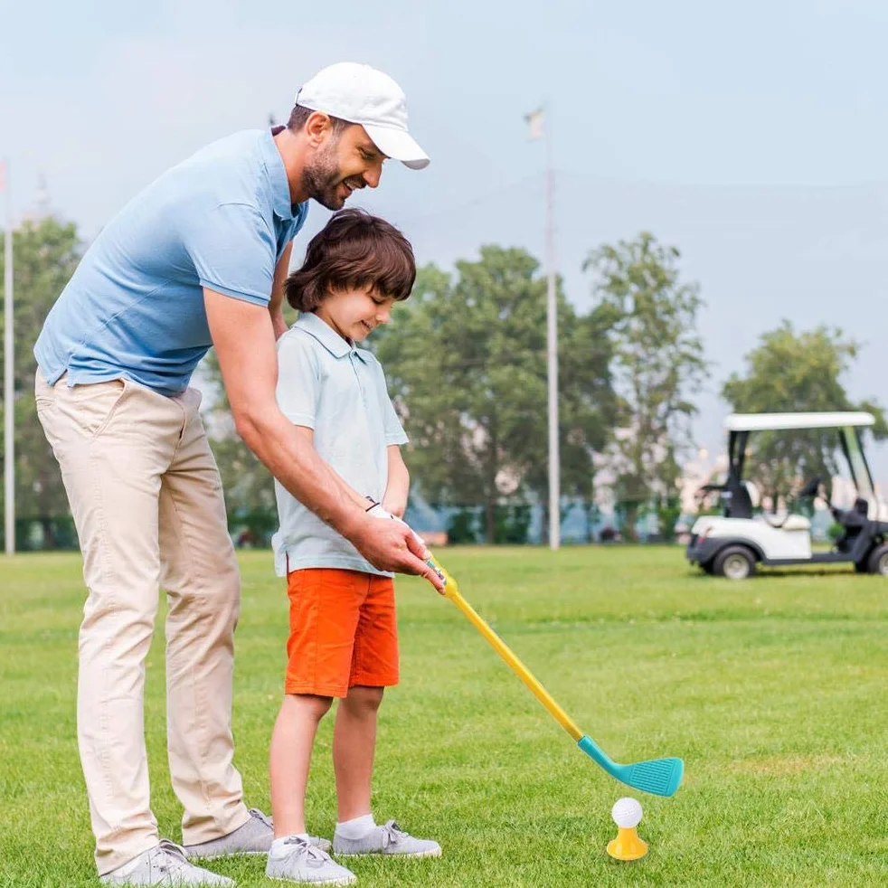Juguetes de para Niños Juguetes al aire libre Juego de Clubes de Golf, Mini Golf, Juguetes Deportivos para Niños Pequeños