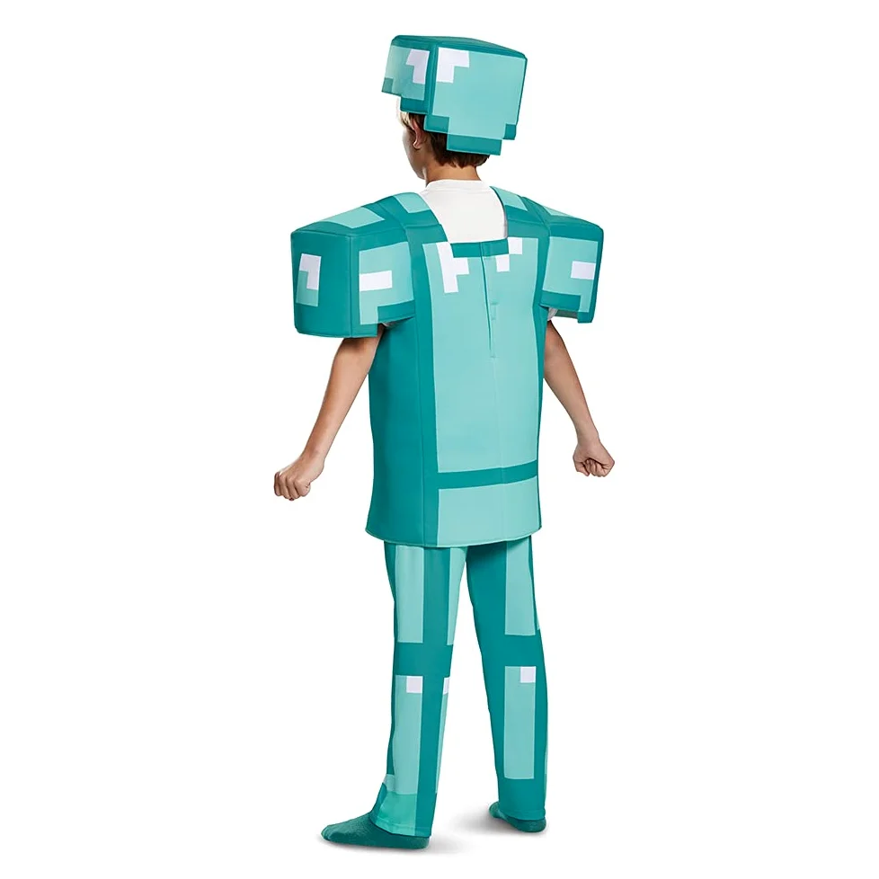 Disfraz de Minecraft Armor Deluxe para Halloween para niños