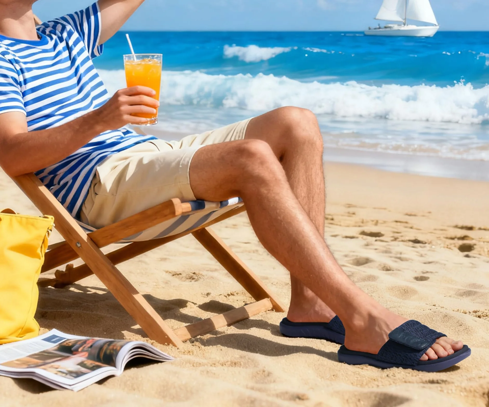 ONCAI Sandalias Hombre Impermeables Antideslizantes Ligeras Deportivas Playa Tallas 40-49