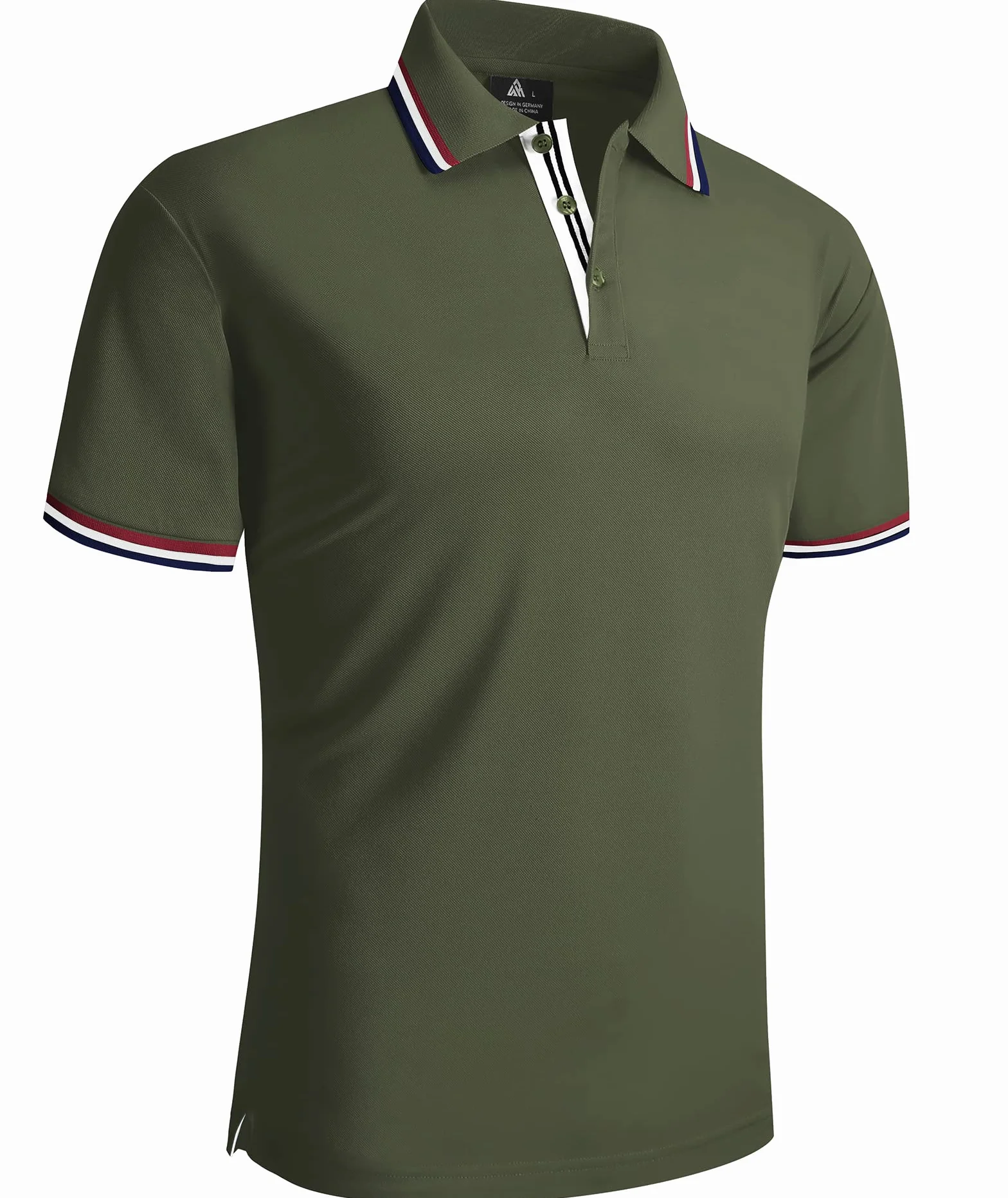 SwissWell Polo Manga Corta para Hombre Secado Rápido Golf Transpirable