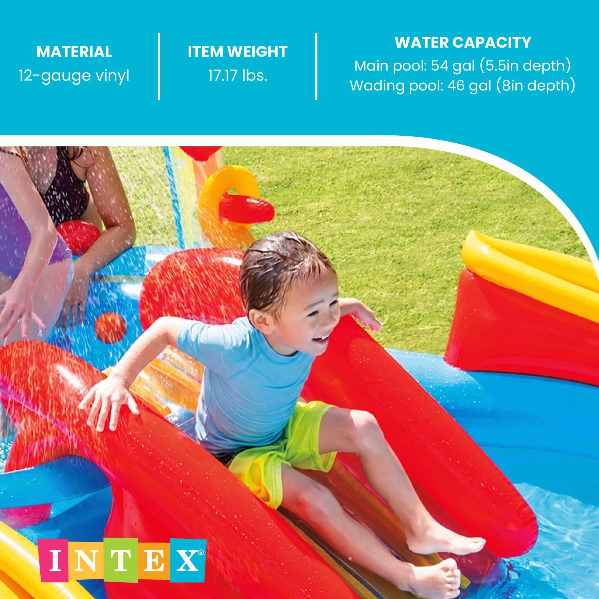 Intex Rainbow Ring Play Centre, de 3 a 7 años
