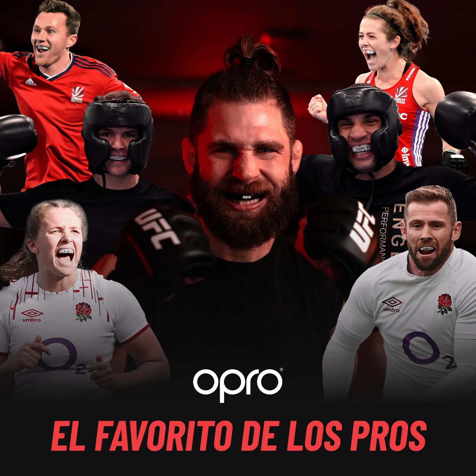 OPRO Protector Bucal Nivel Oro para Boxeo MMA BJJ Rugby Hockey Moldeo Fácil
